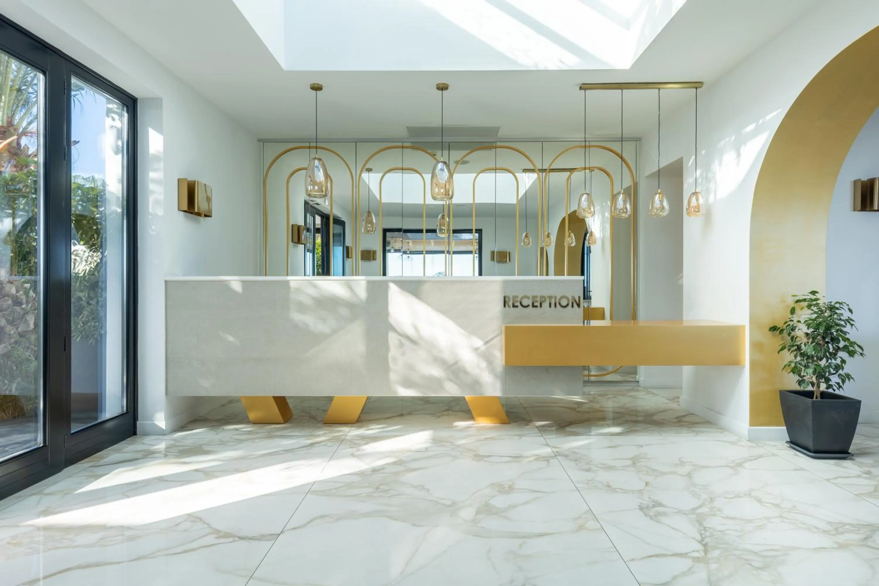 Lobby or reception in Cresanto Luxury Suites