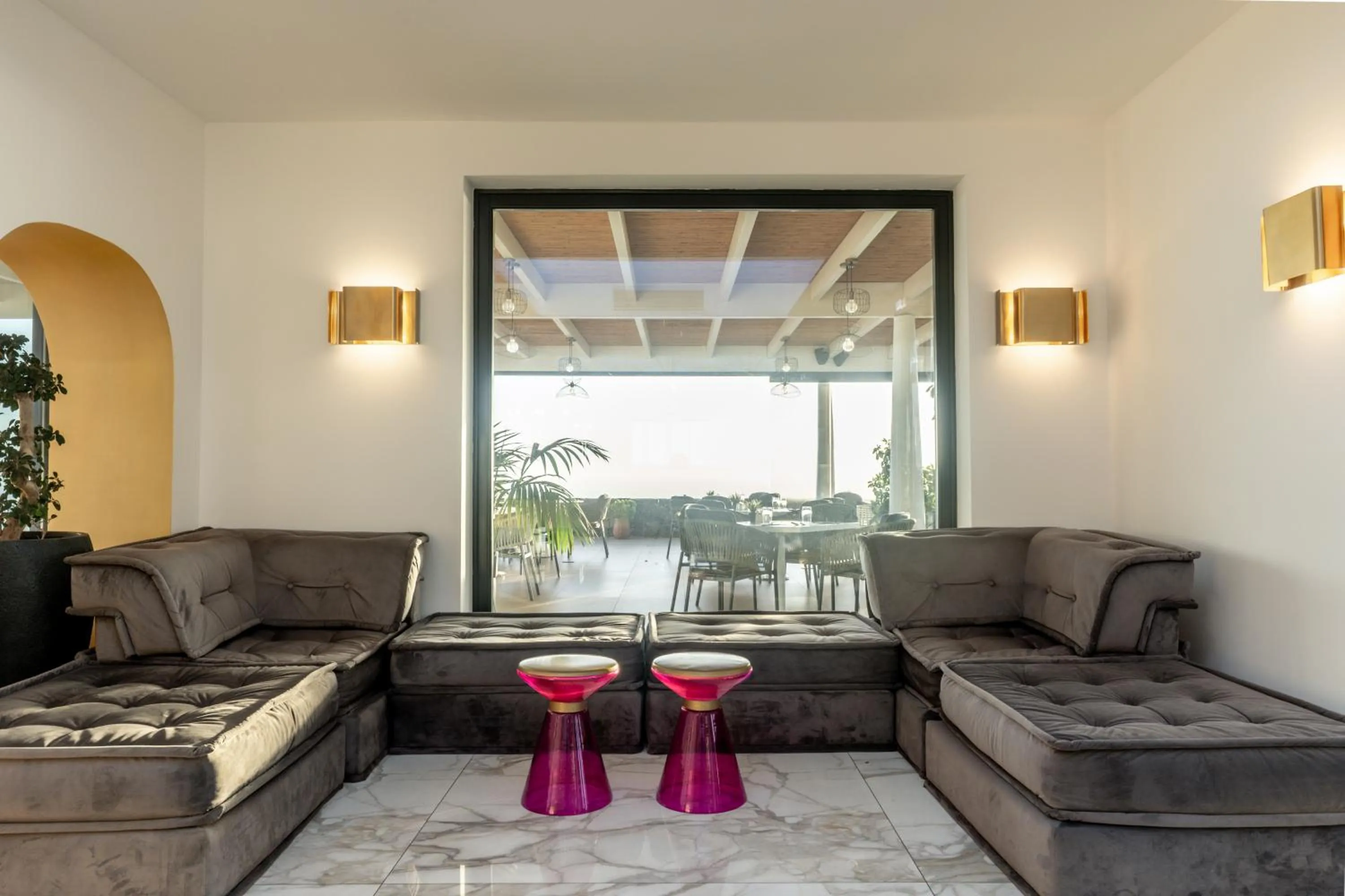 Lobby or reception in Cresanto Luxury Suites