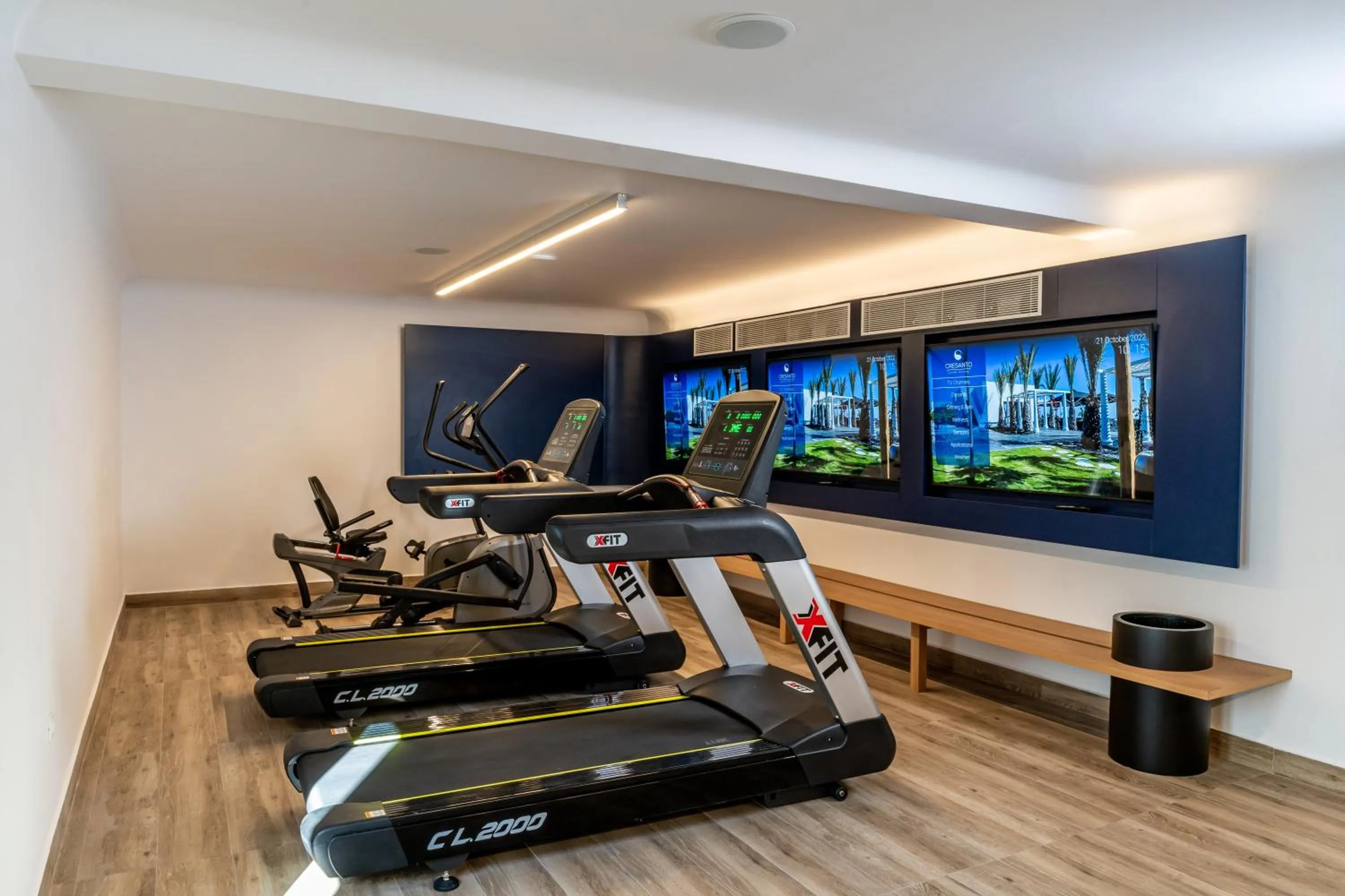 Fitness centre/facilities in Cresanto Luxury Suites