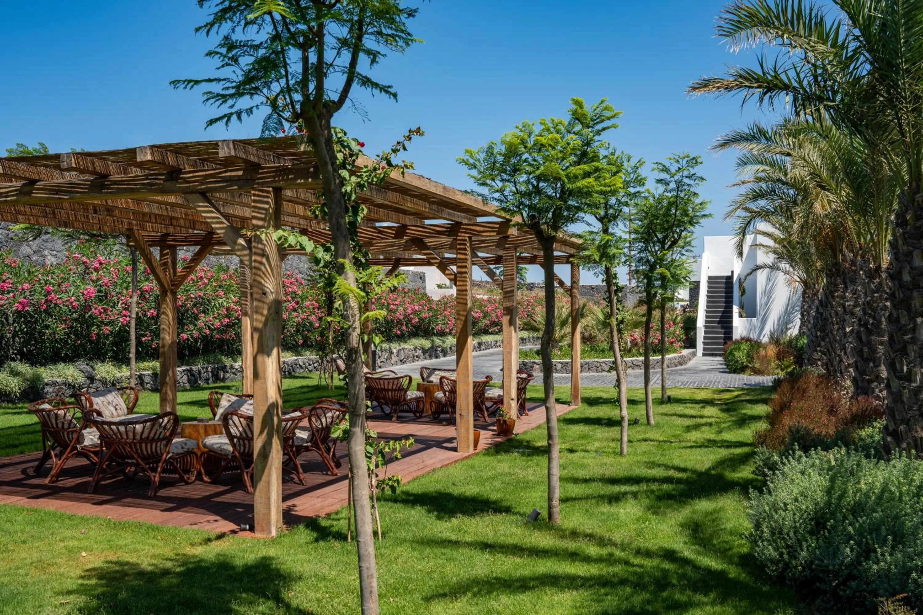 Garden in Cresanto Luxury Suites