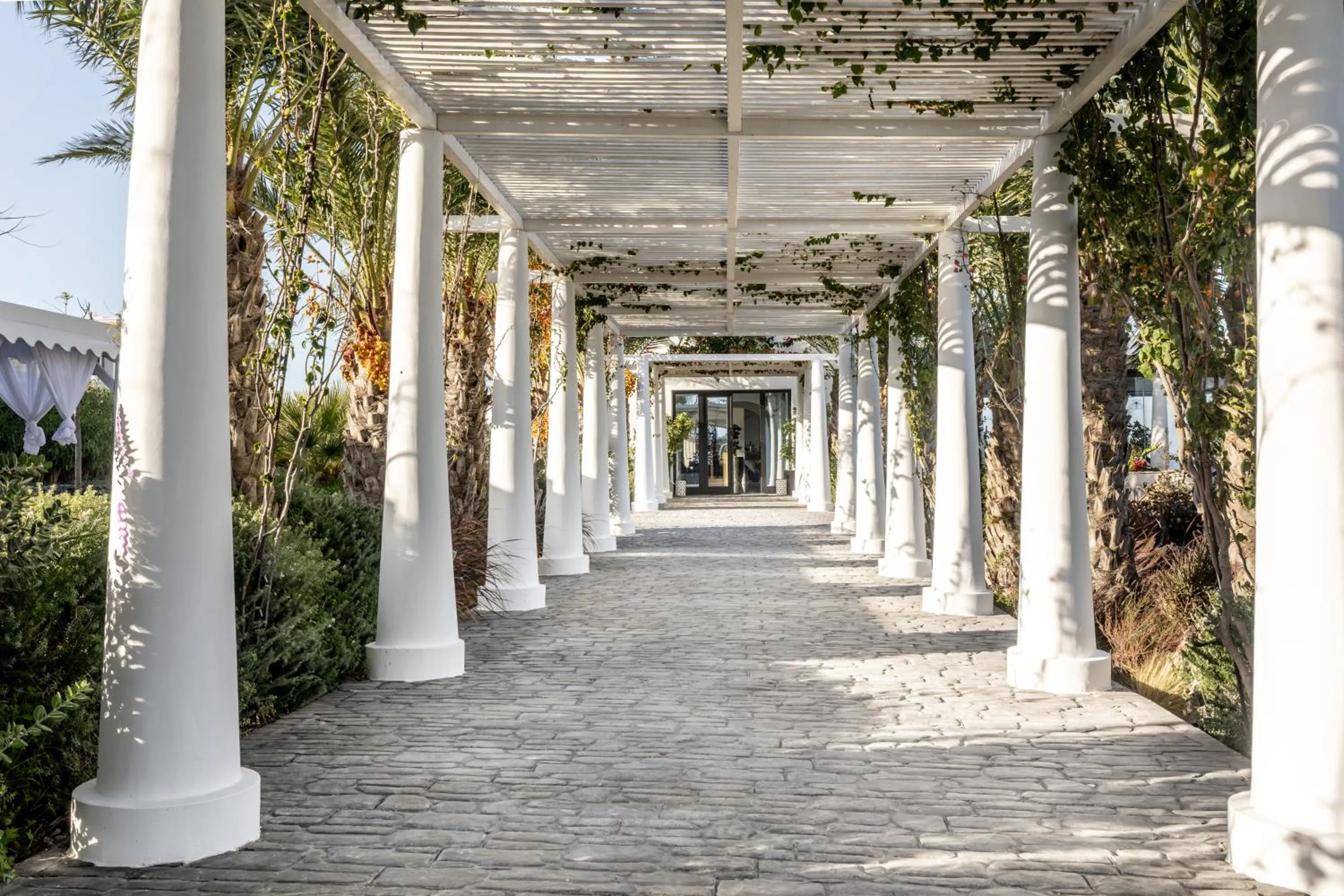 Facade/entrance in Cresanto Luxury Suites