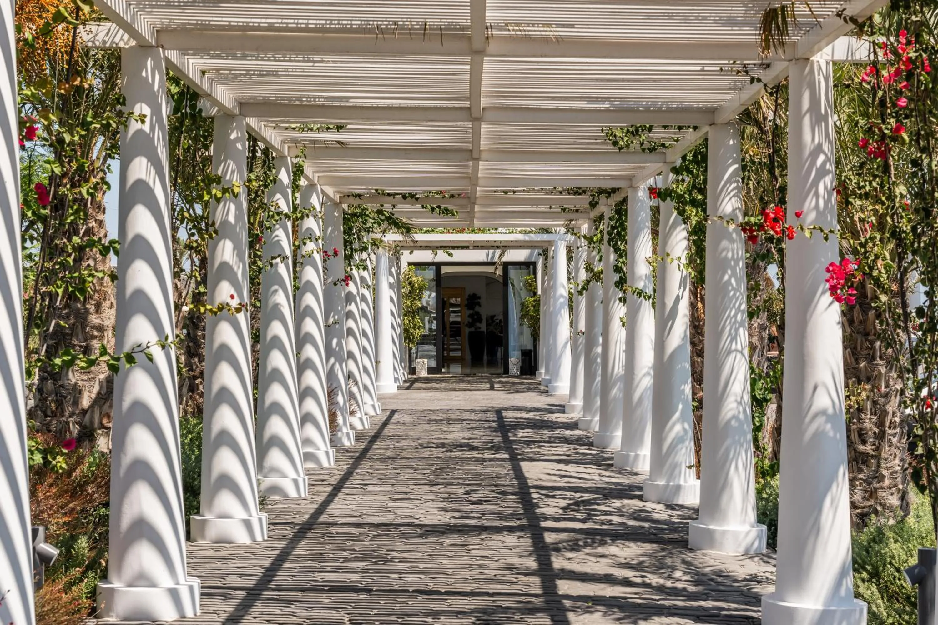 Facade/entrance in Cresanto Luxury Suites
