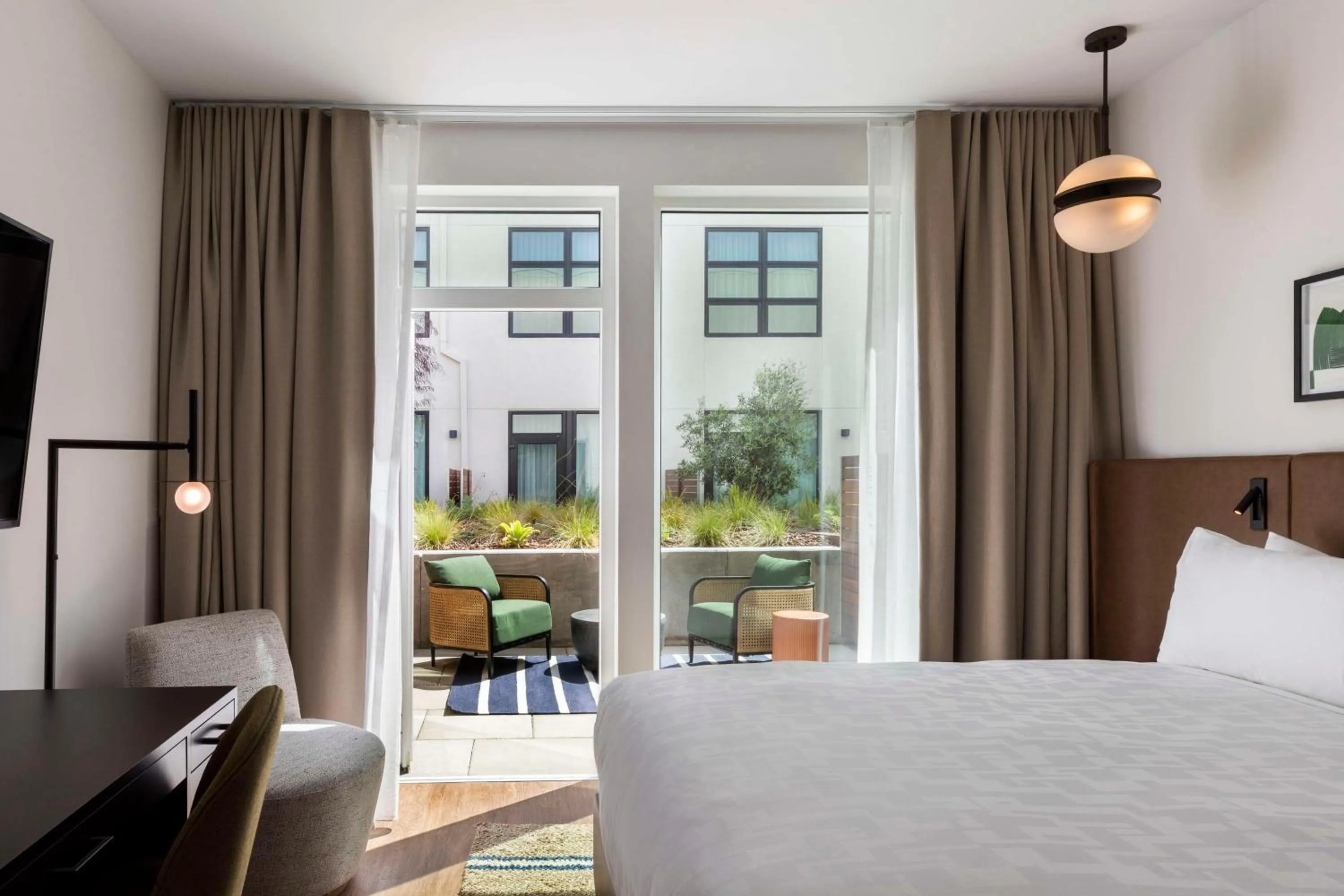 Bedroom, Bed in Kissel Uptown Oakland, in the Unbound Collection by Hyatt