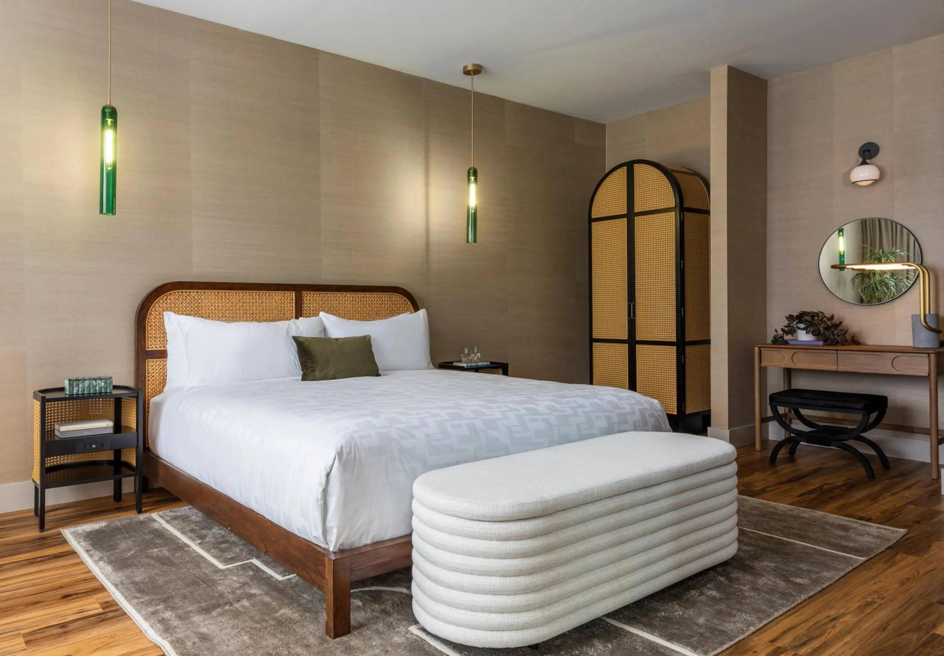 Bedroom, Bed in Kissel Uptown Oakland, in the Unbound Collection by Hyatt