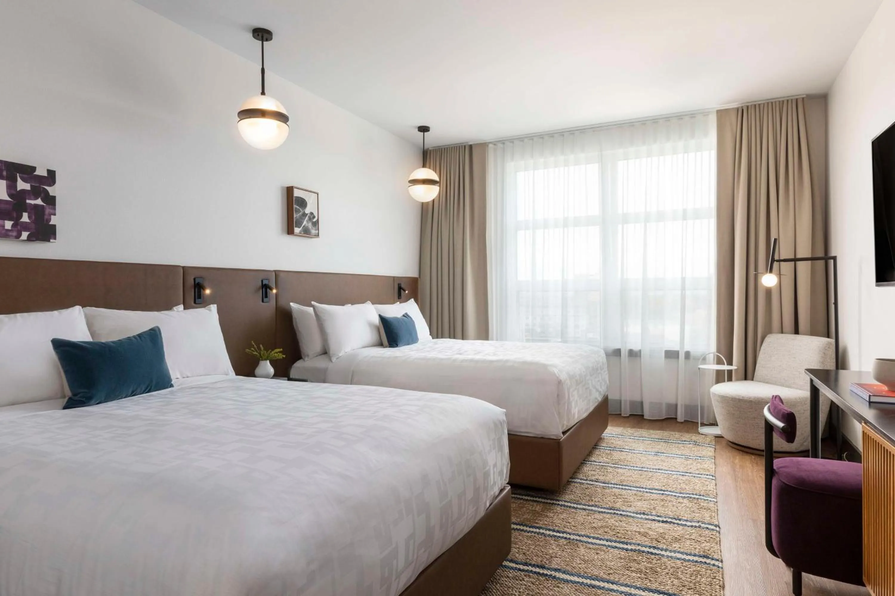 Bedroom, Bed in Kissel Uptown Oakland, in the Unbound Collection by Hyatt