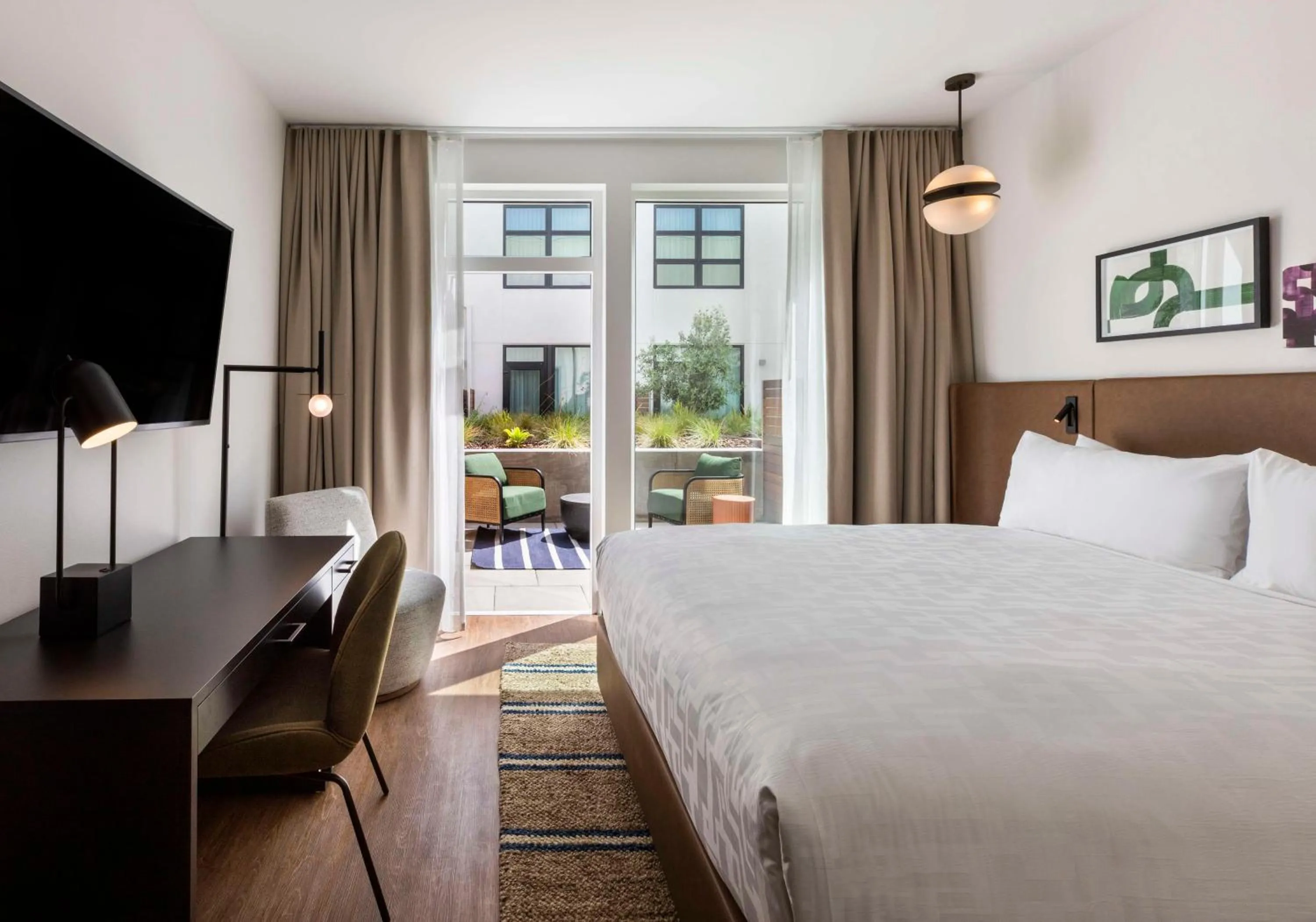 Bedroom, Bed in Kissel Uptown Oakland, in the Unbound Collection by Hyatt