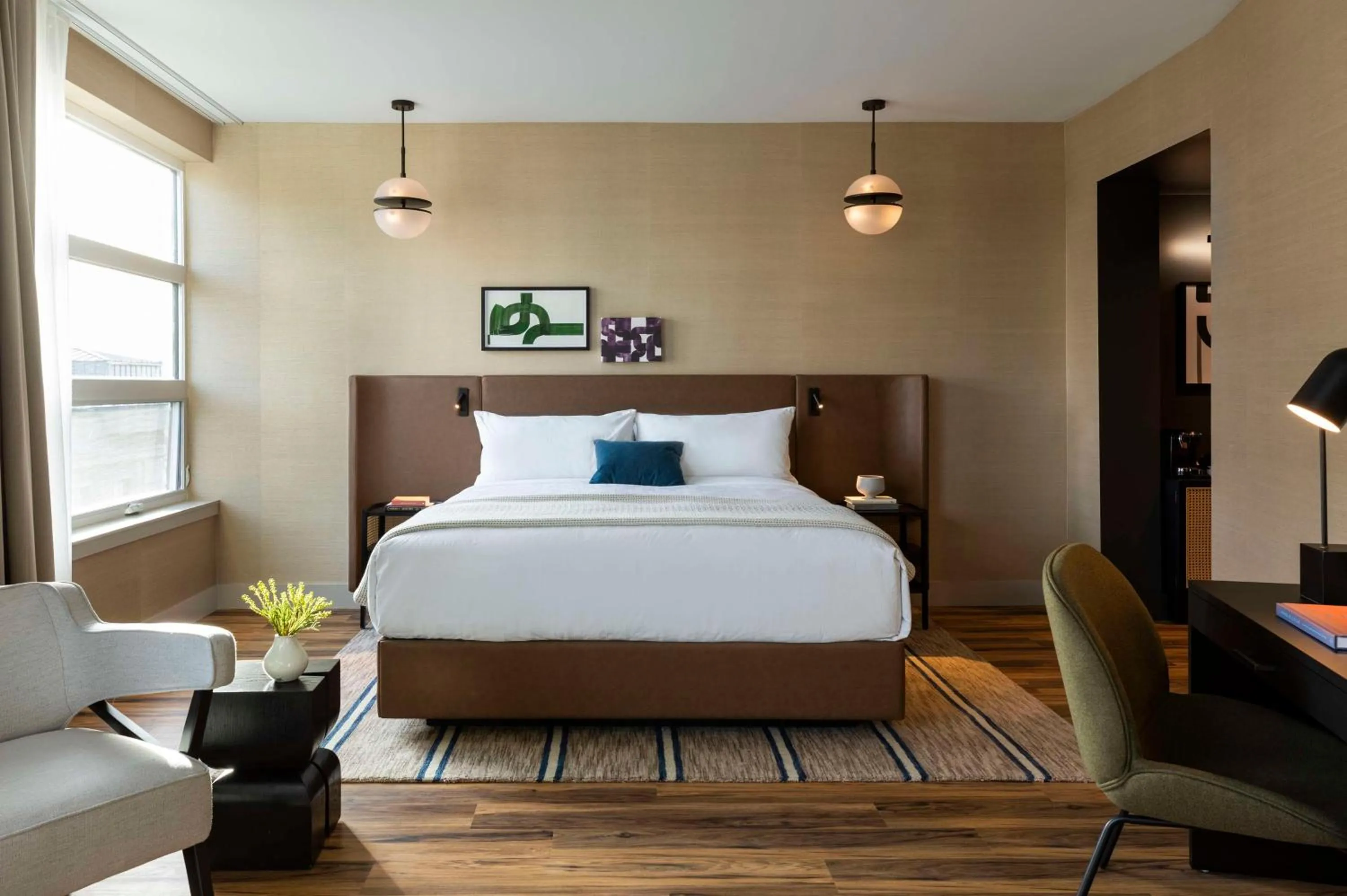 Photo of the whole room, Bed in Kissel Uptown Oakland, in the Unbound Collection by Hyatt