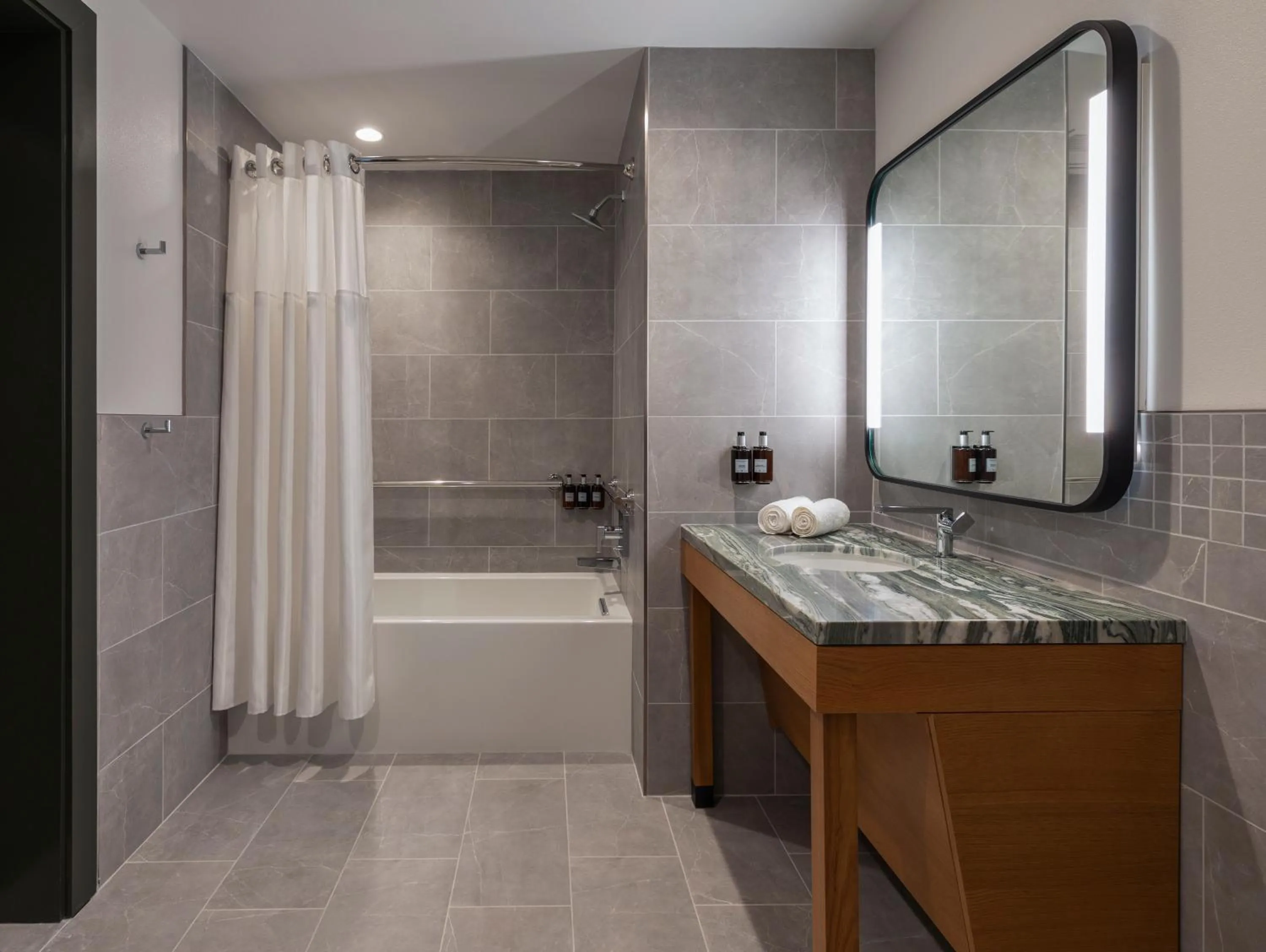 Bathroom in Kissel Uptown Oakland, in the Unbound Collection by Hyatt