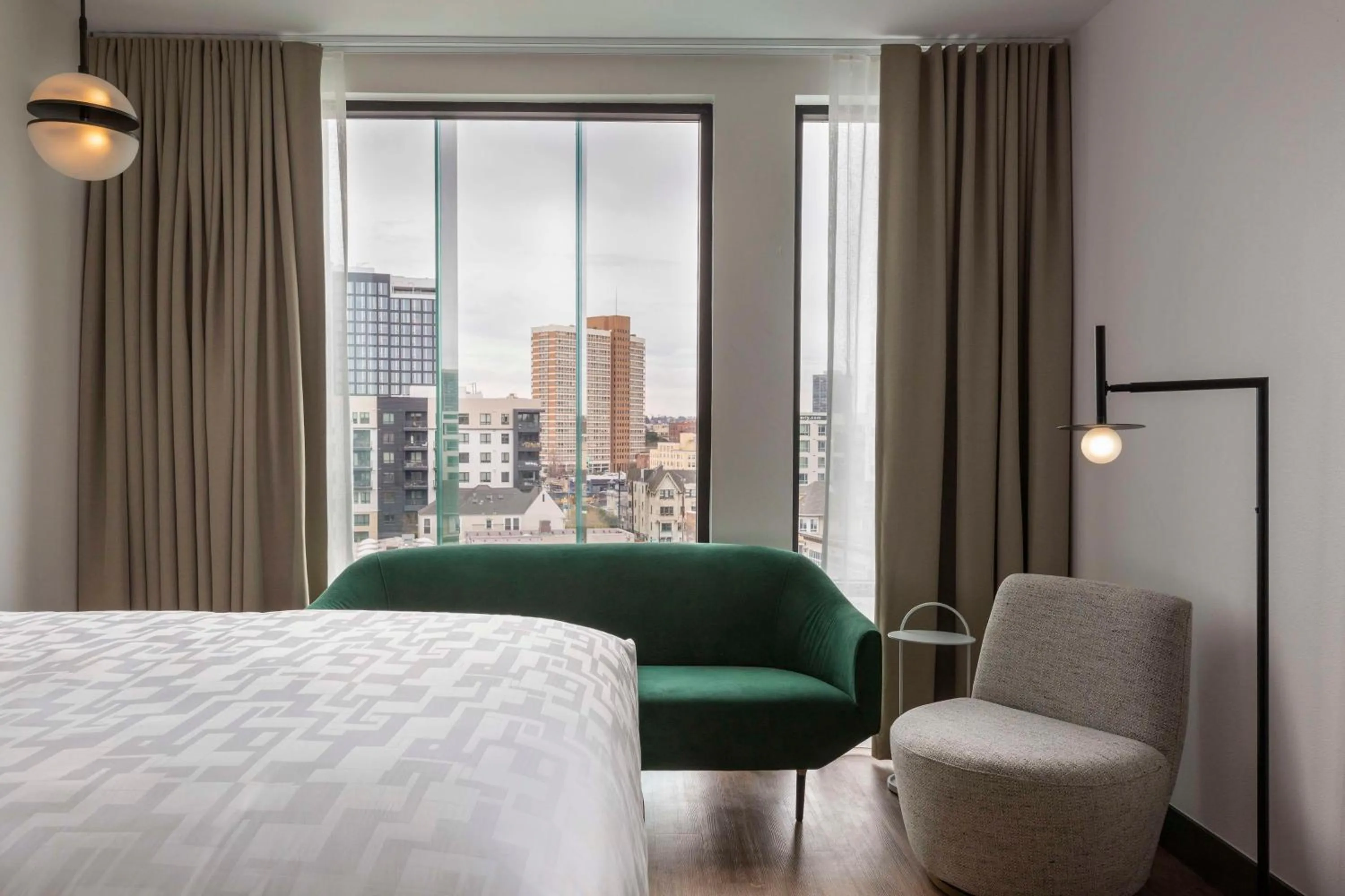 Bedroom, Bed in Kissel Uptown Oakland, in the Unbound Collection by Hyatt