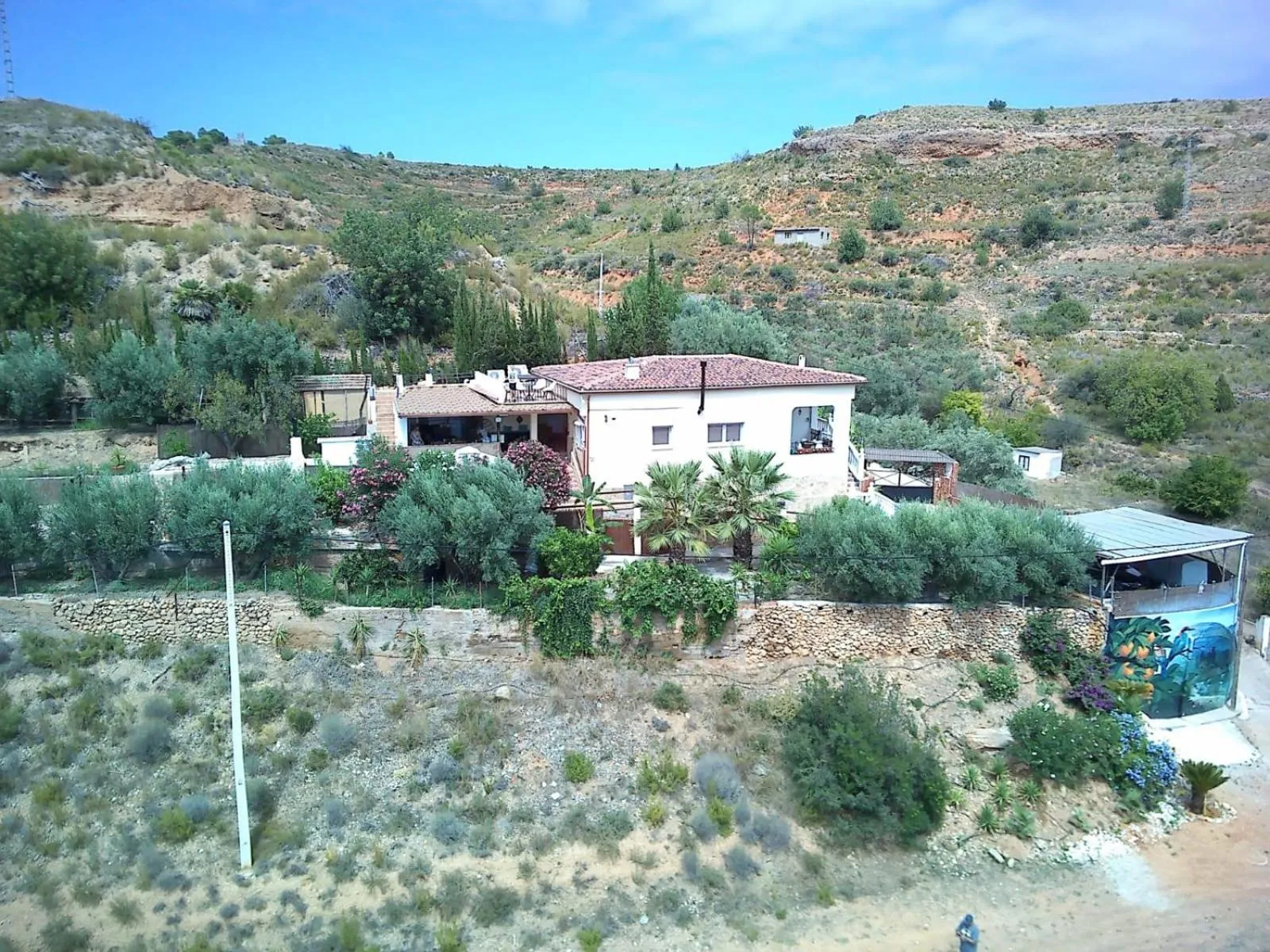 Natural landscape in Casa Rural Buenavista Pedralba
