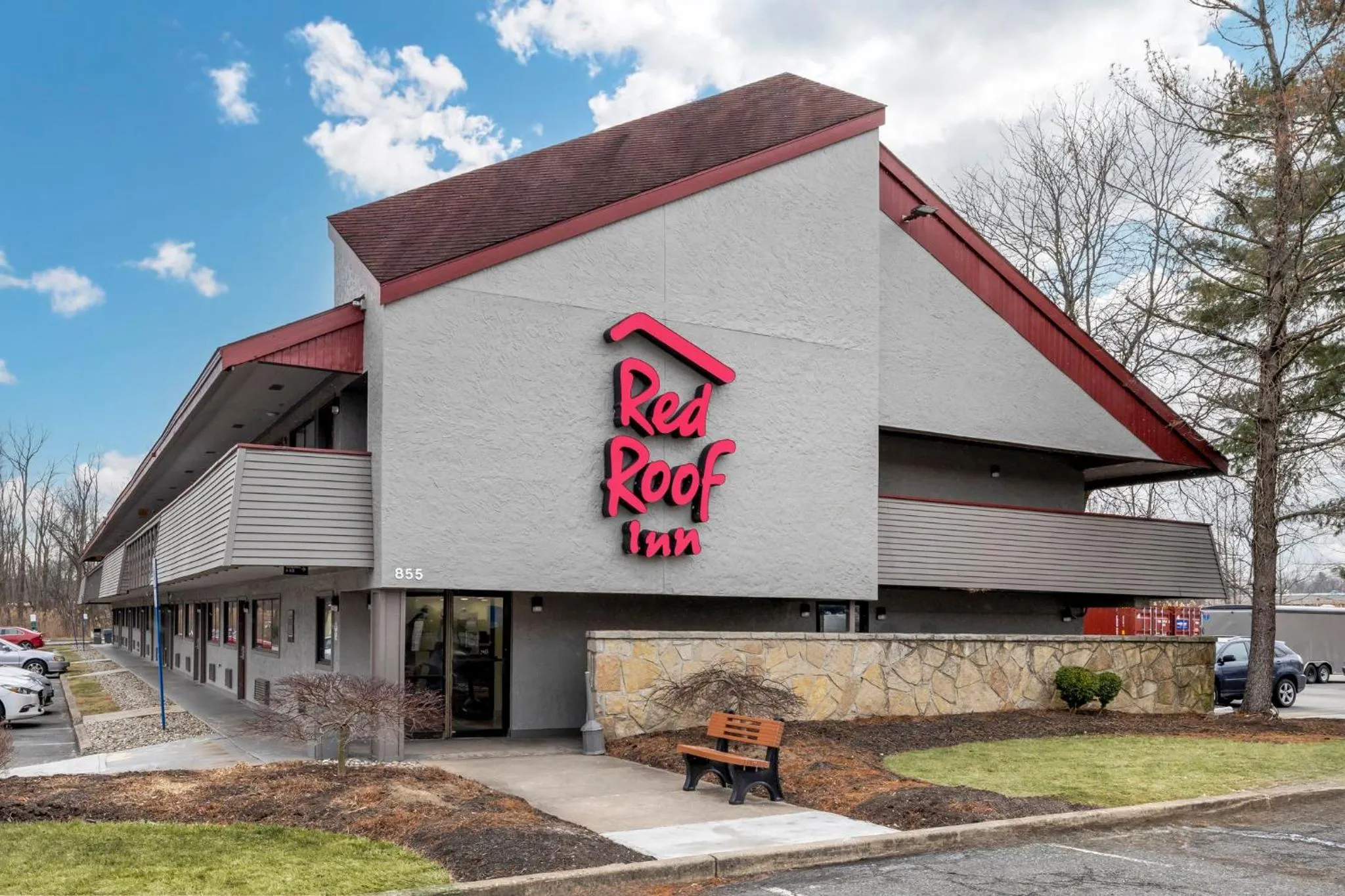 Property building in Red Roof Inn Parsippany