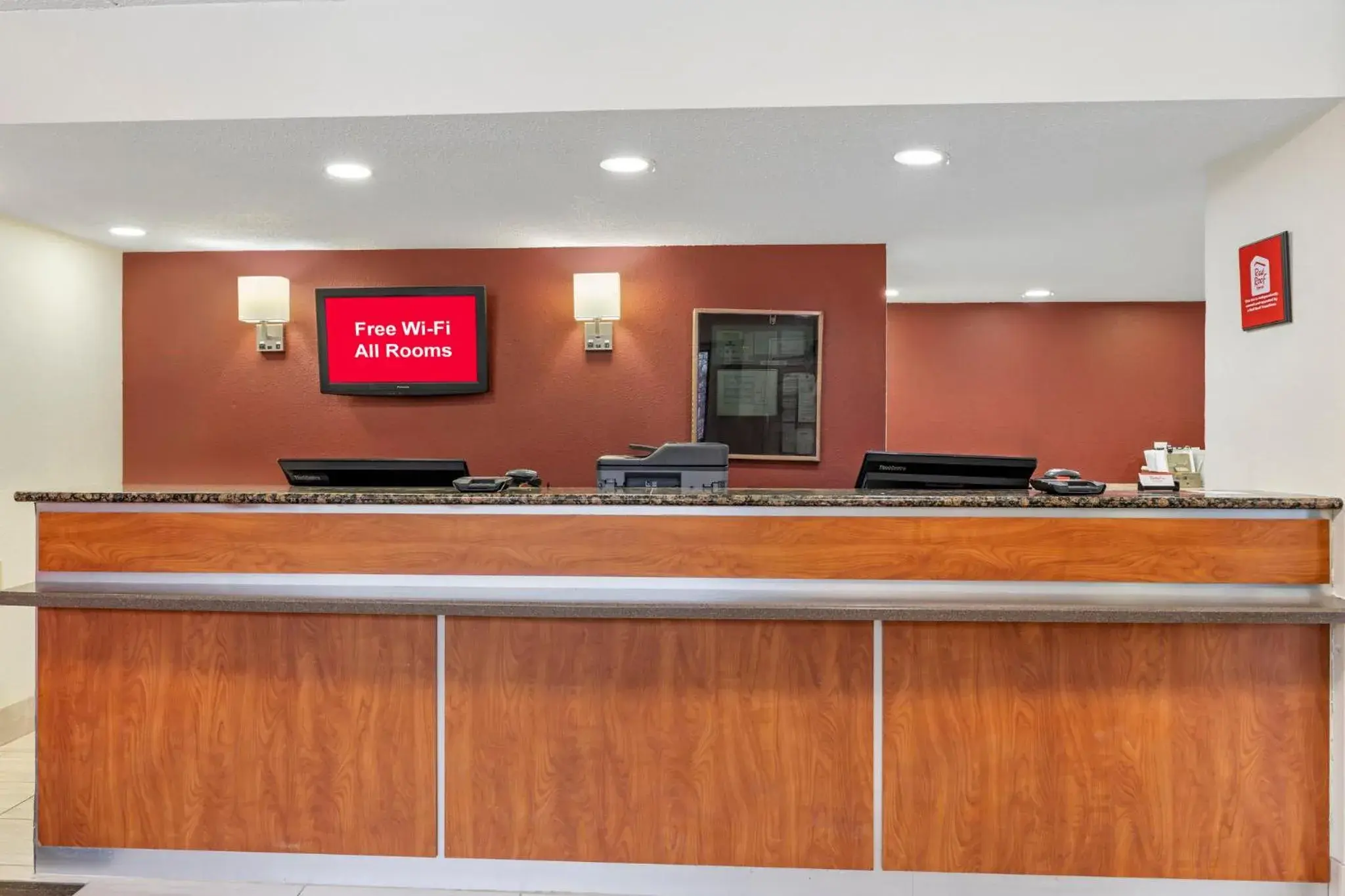 Lobby or reception in Red Roof Inn Parsippany Lobby or reception in Red Roof Inn Parsippany