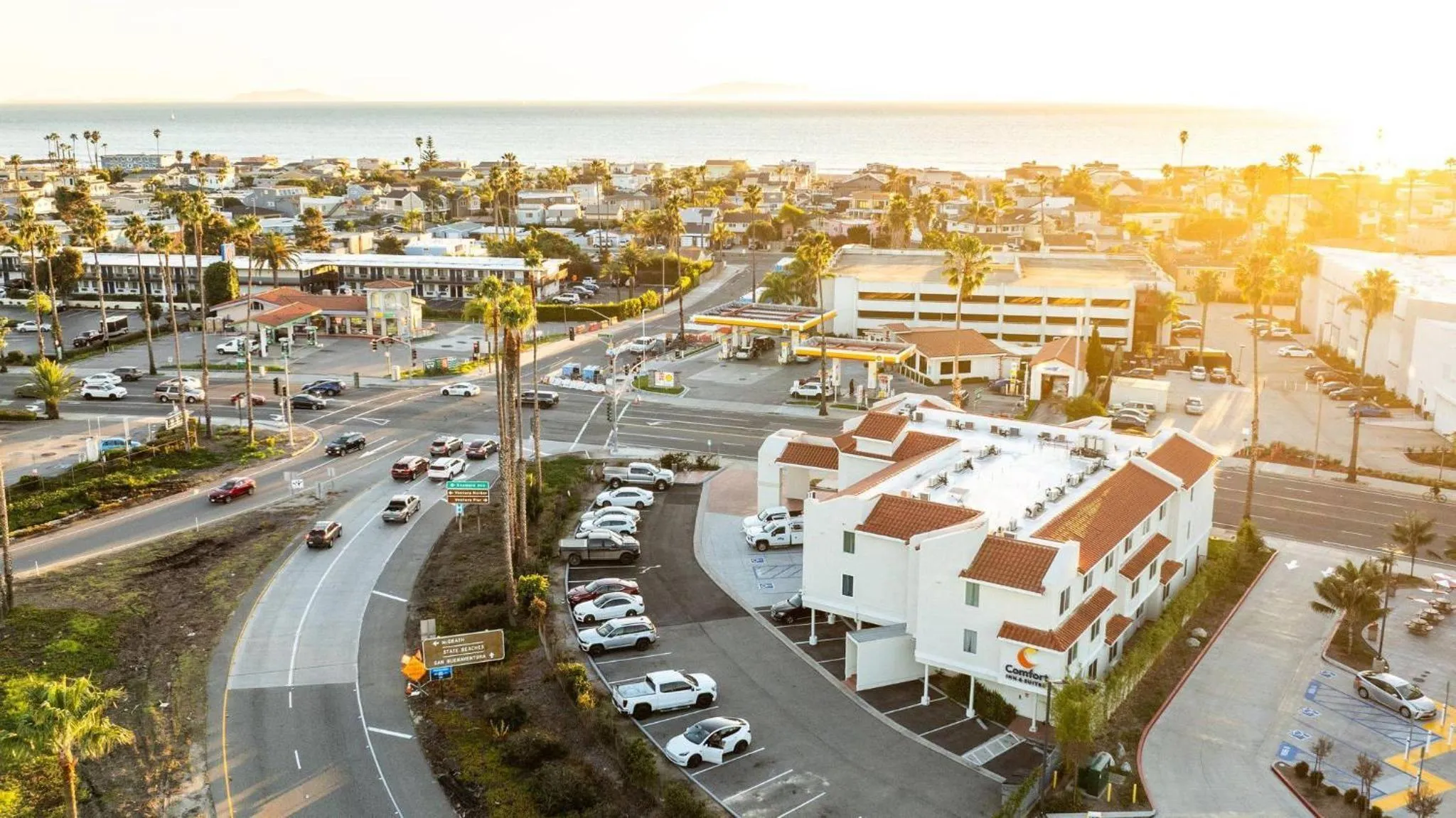 Property building in Comfort Inn & Suites Ventura Beach