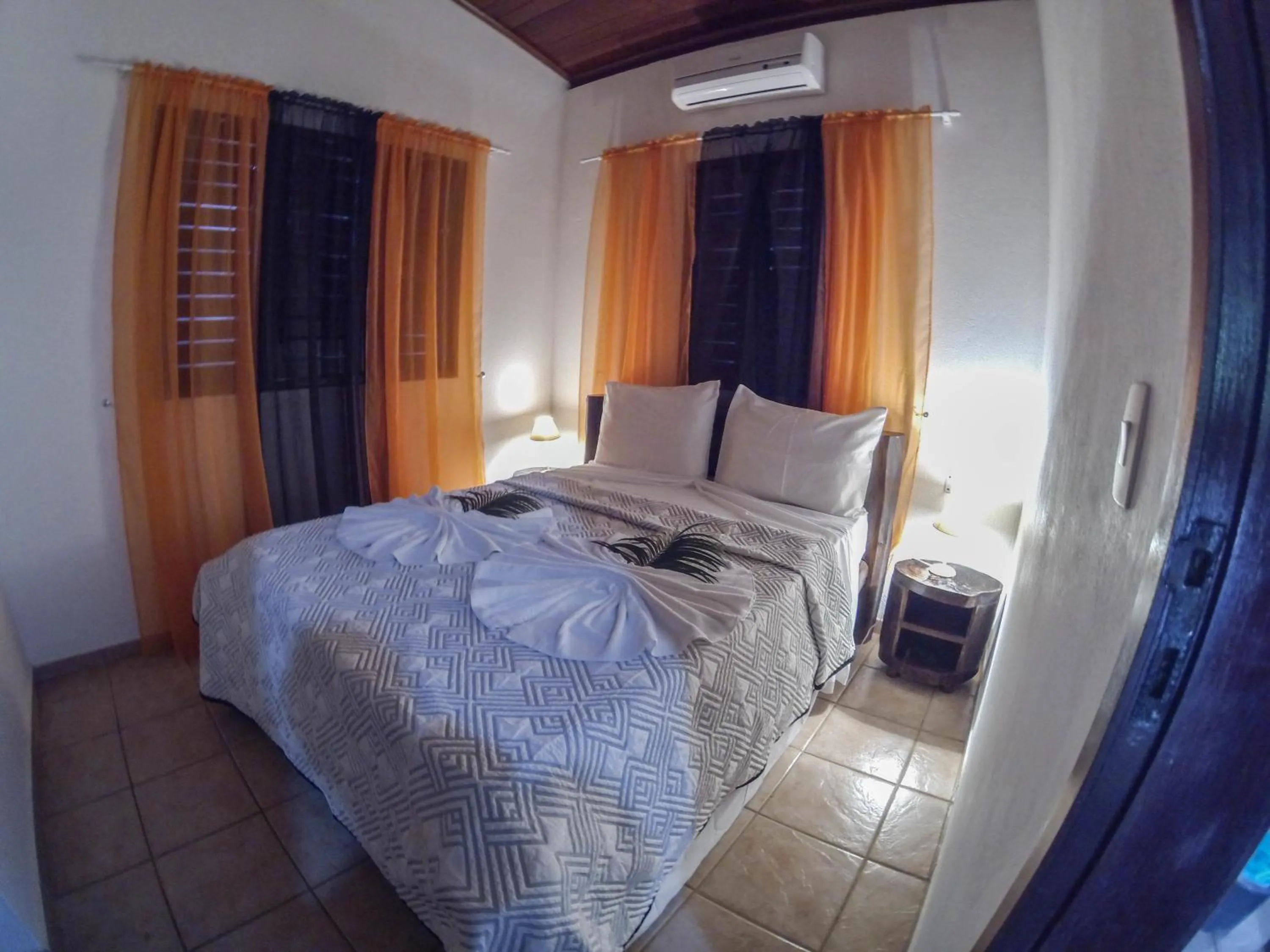 Bed in Pousada Sol e Luna