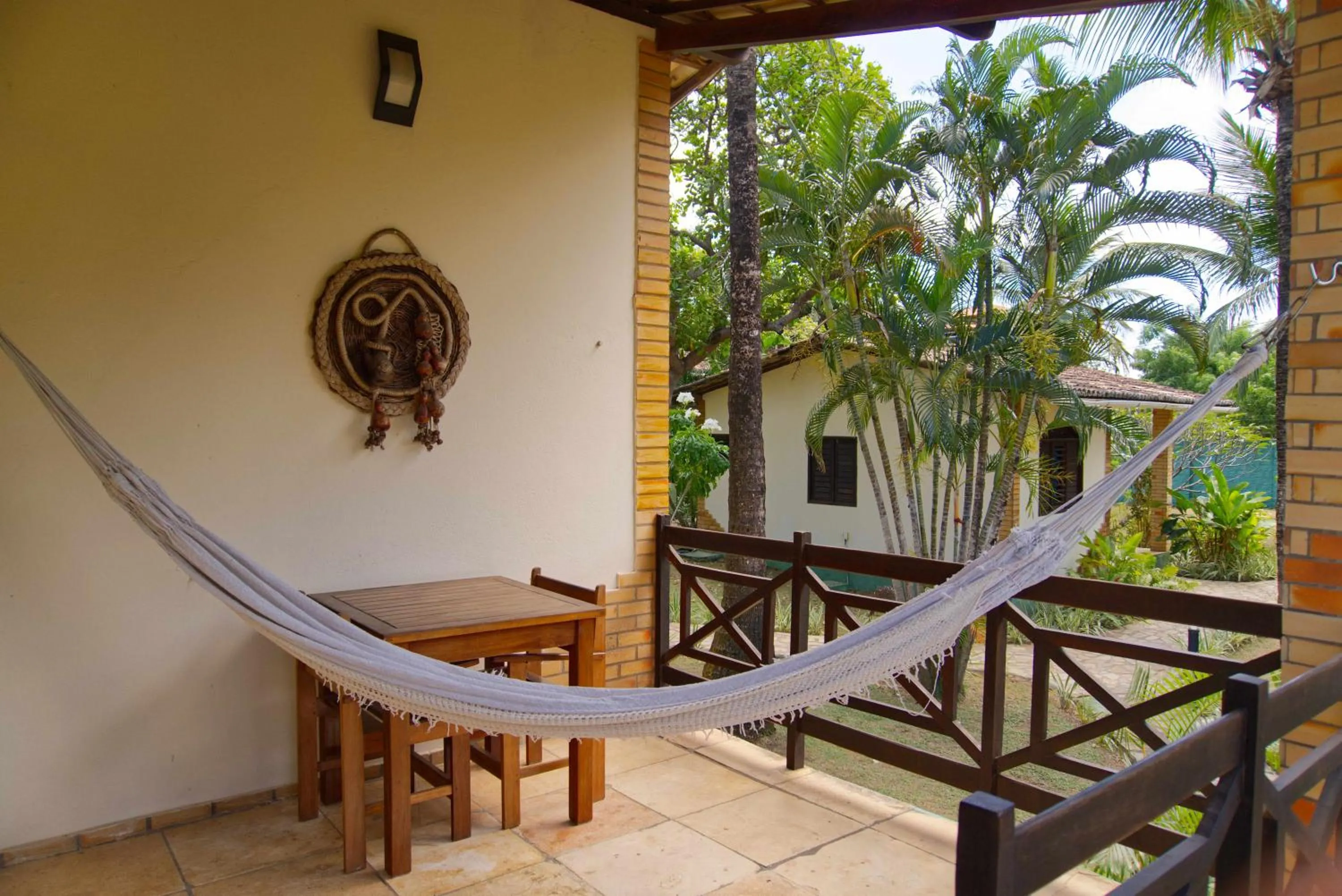 Patio in Pousada Sol e Luna