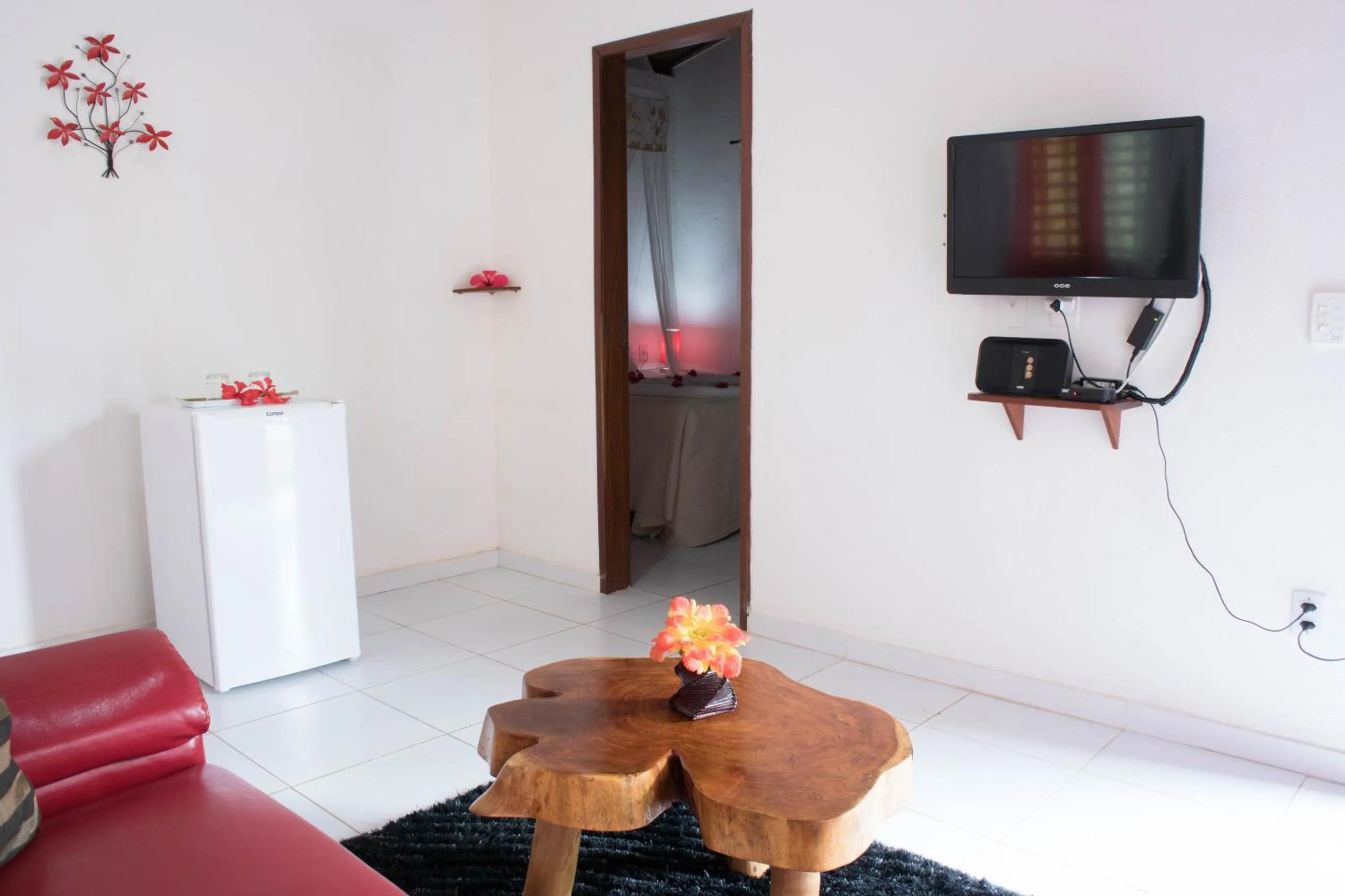 Living room in Pousada Sol e Luna