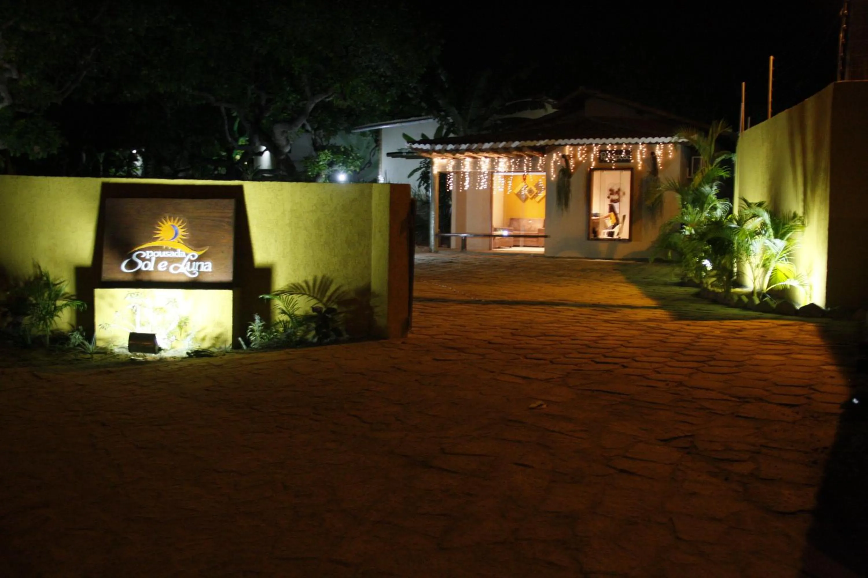 Facade/entrance in Pousada Sol e Luna