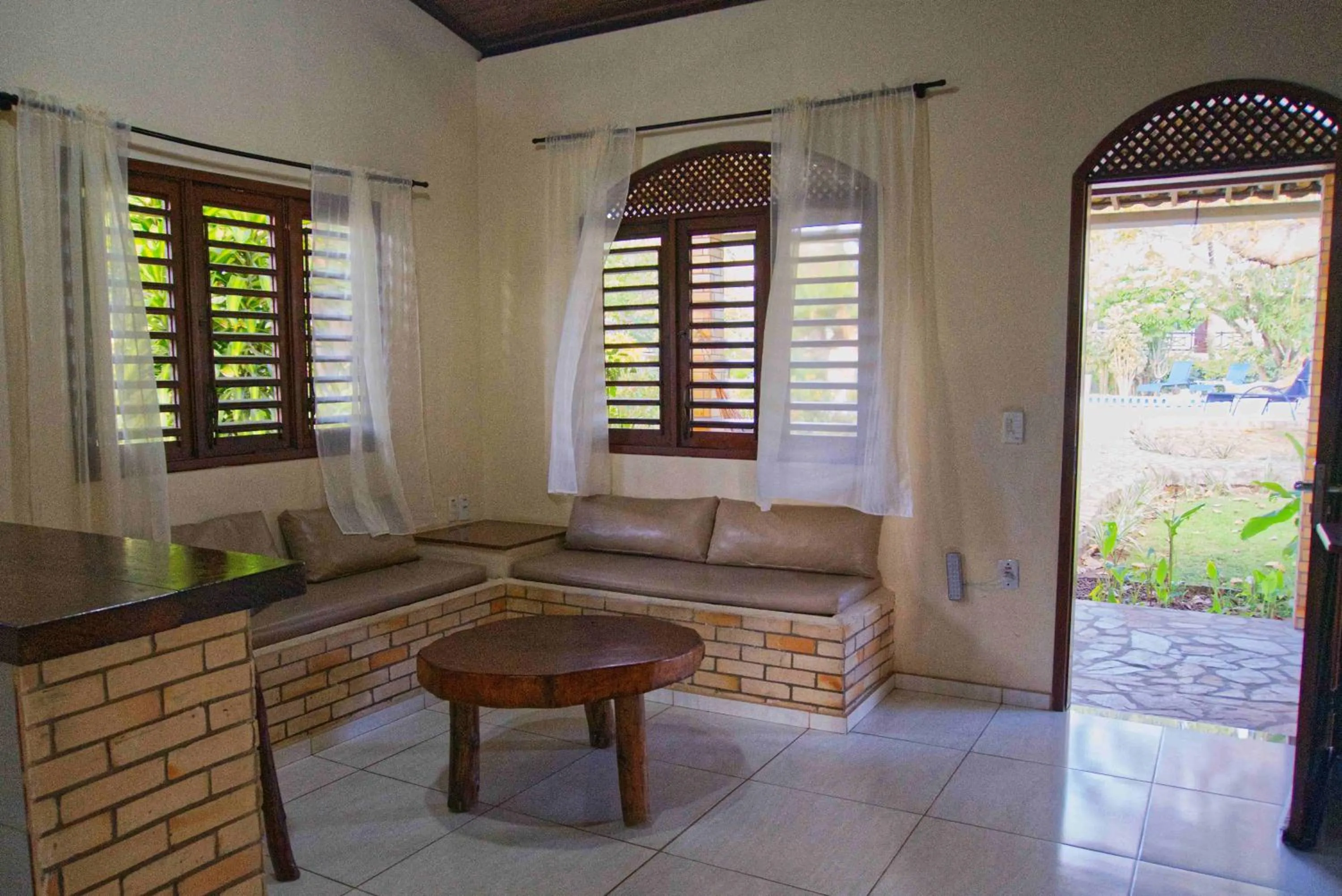 Living room in Pousada Sol e Luna