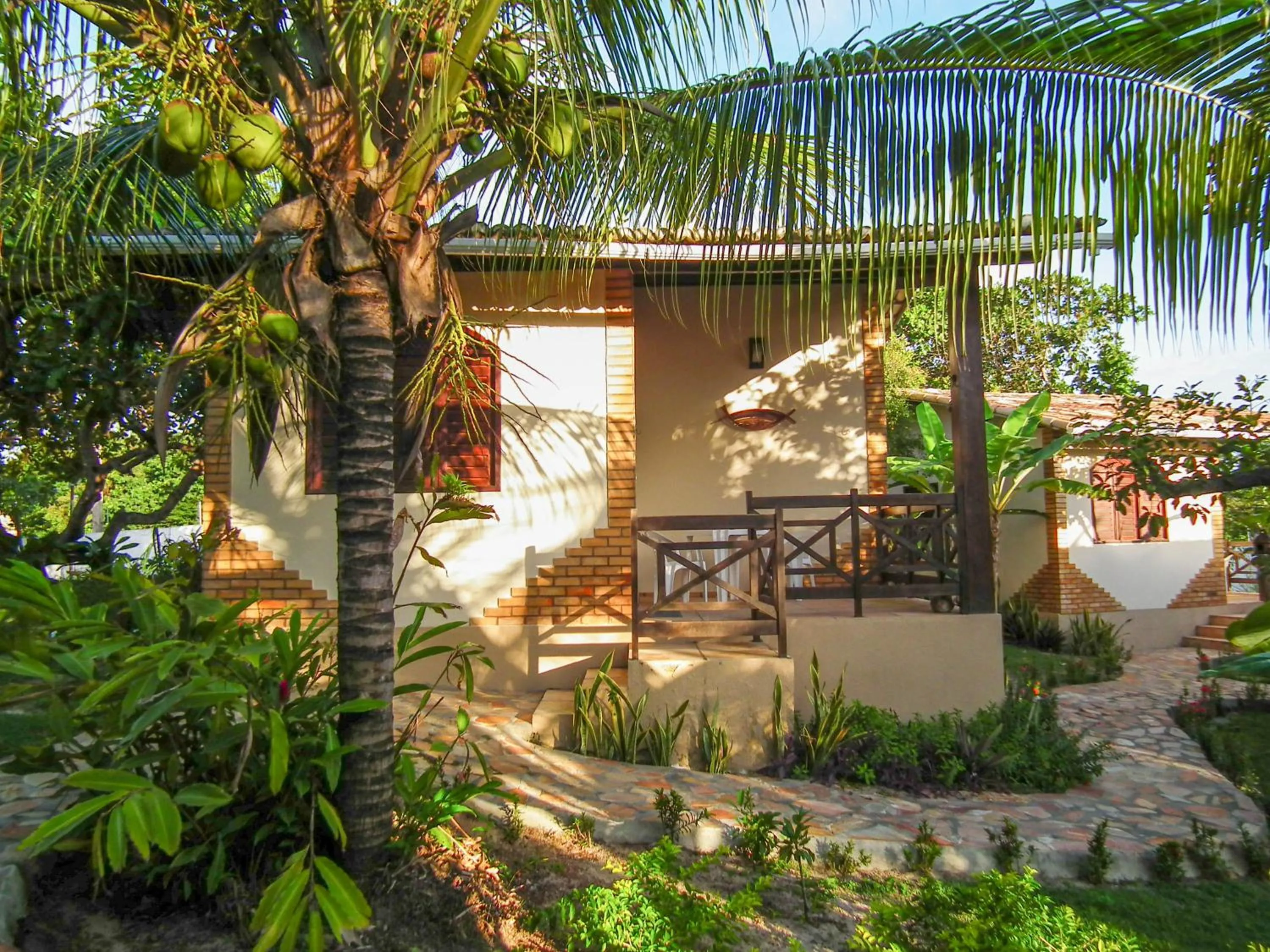 Garden in Pousada Sol e Luna