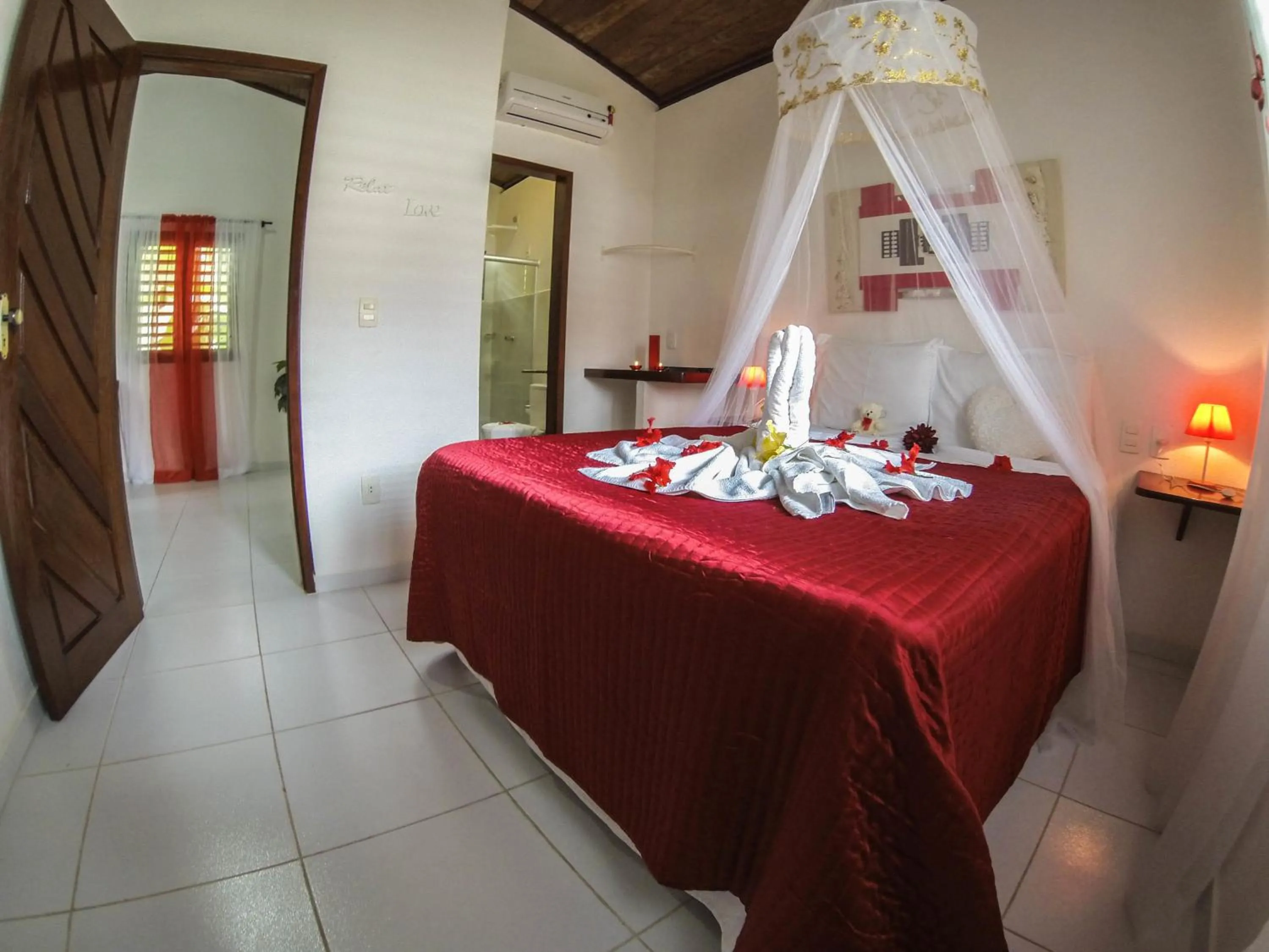 Decorative detail, Bed in Pousada Sol e Luna