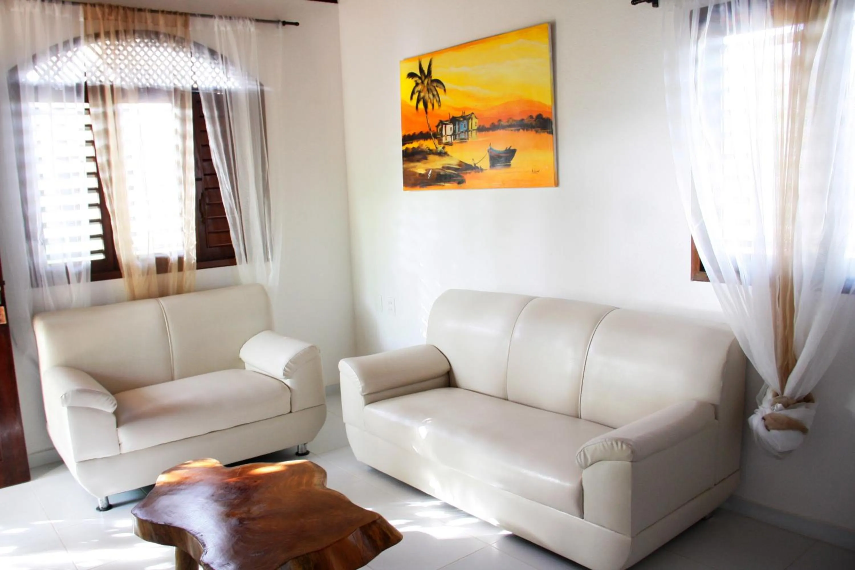 Living room in Pousada Sol e Luna