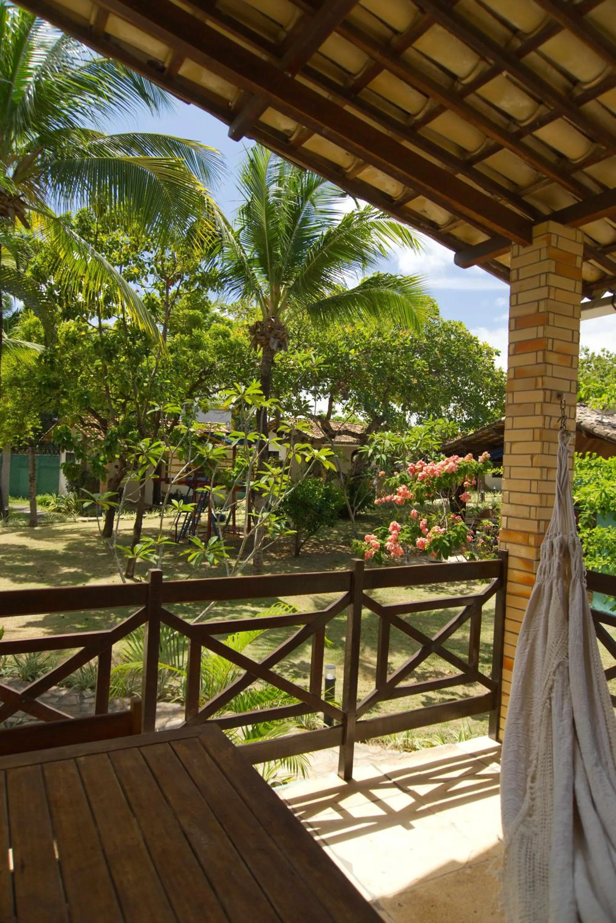 Patio in Pousada Sol e Luna