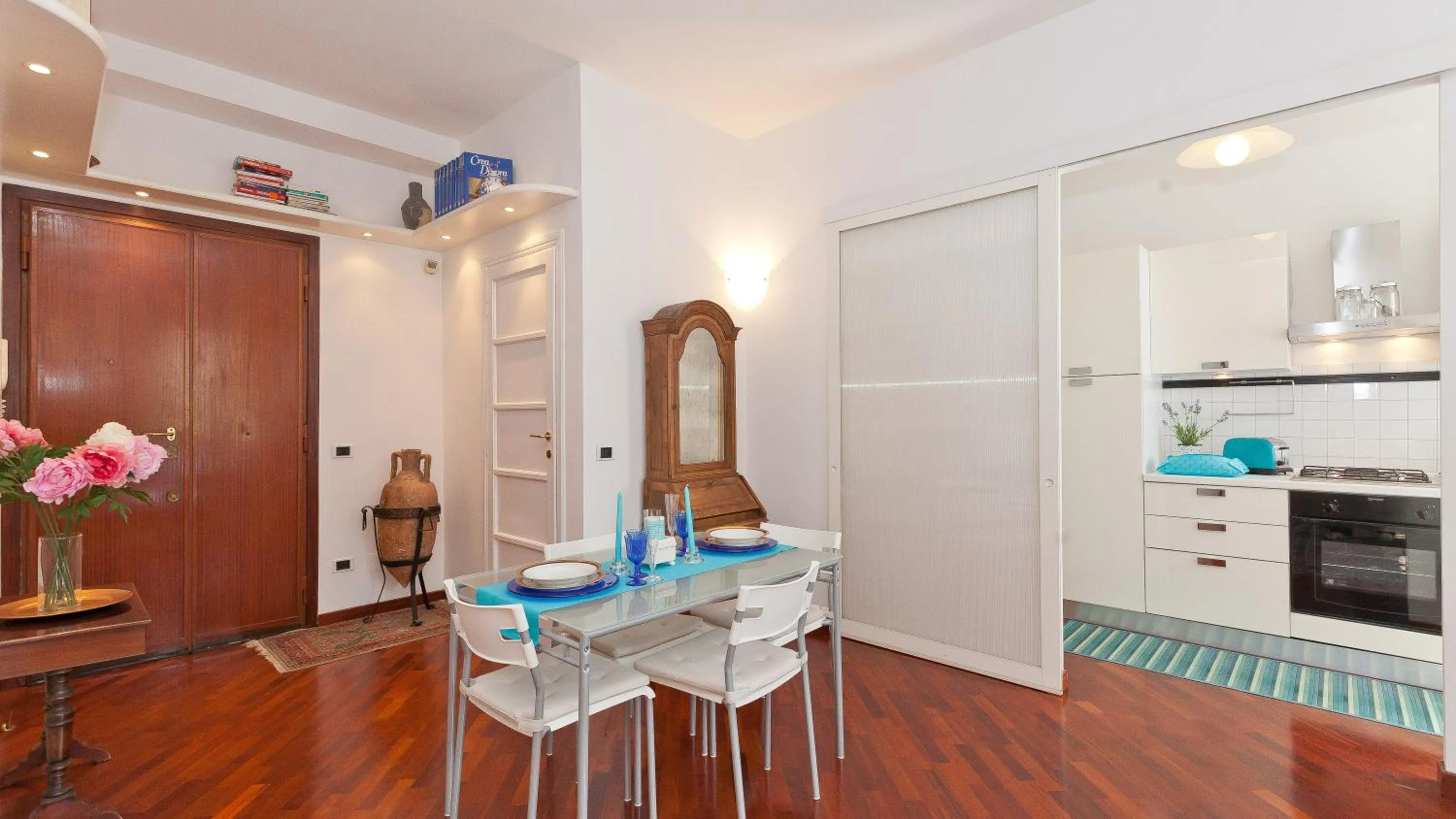 Living room in Pateras Flower-Rental in Rome