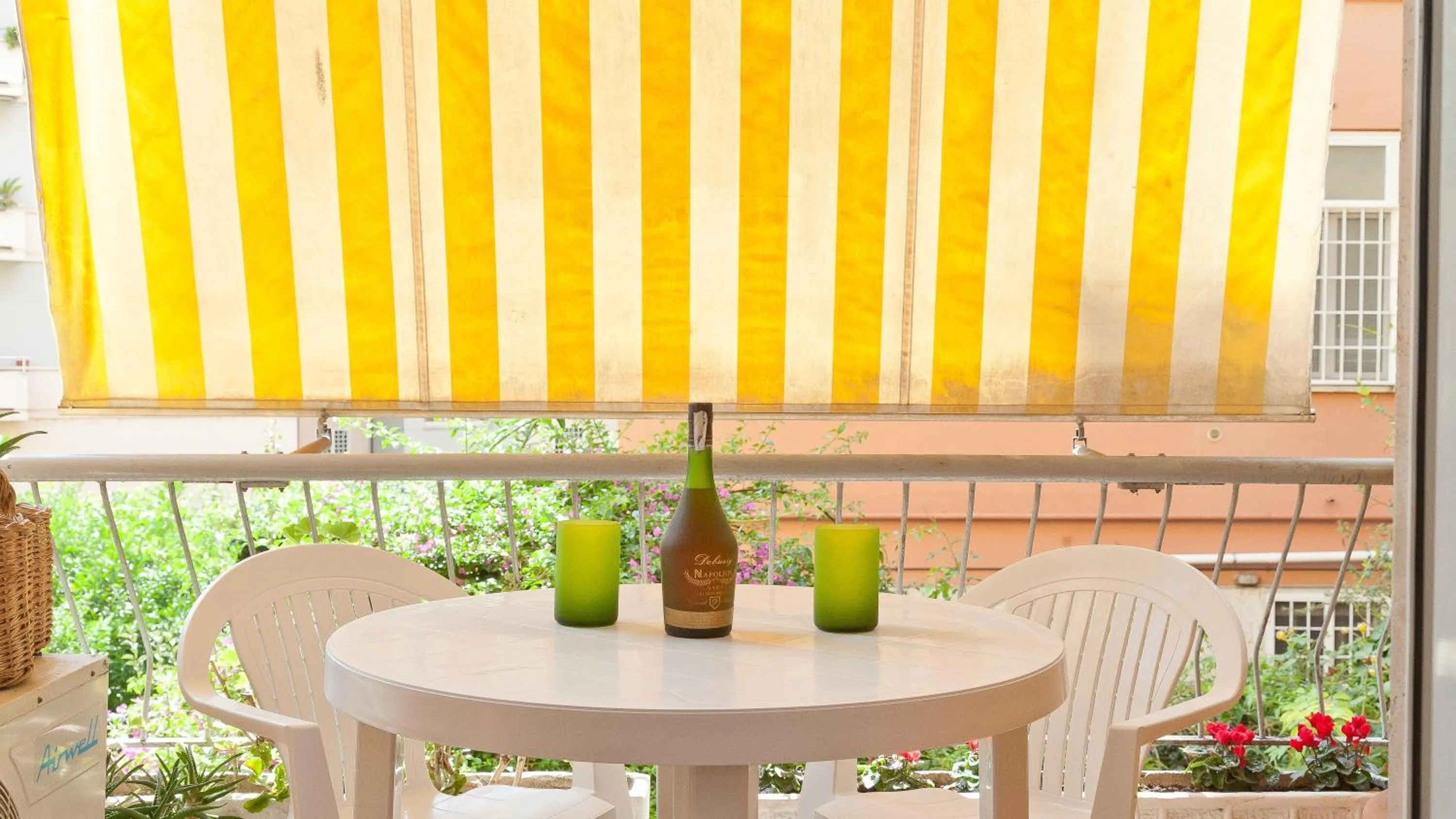 Balcony/Terrace in Pateras Flower-Rental in Rome