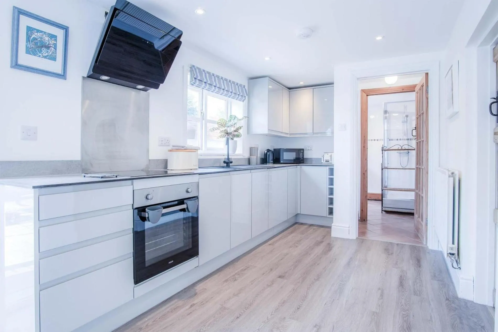 Floor plan in Angle Adventures - 4 Bedroom Cottage - Angle