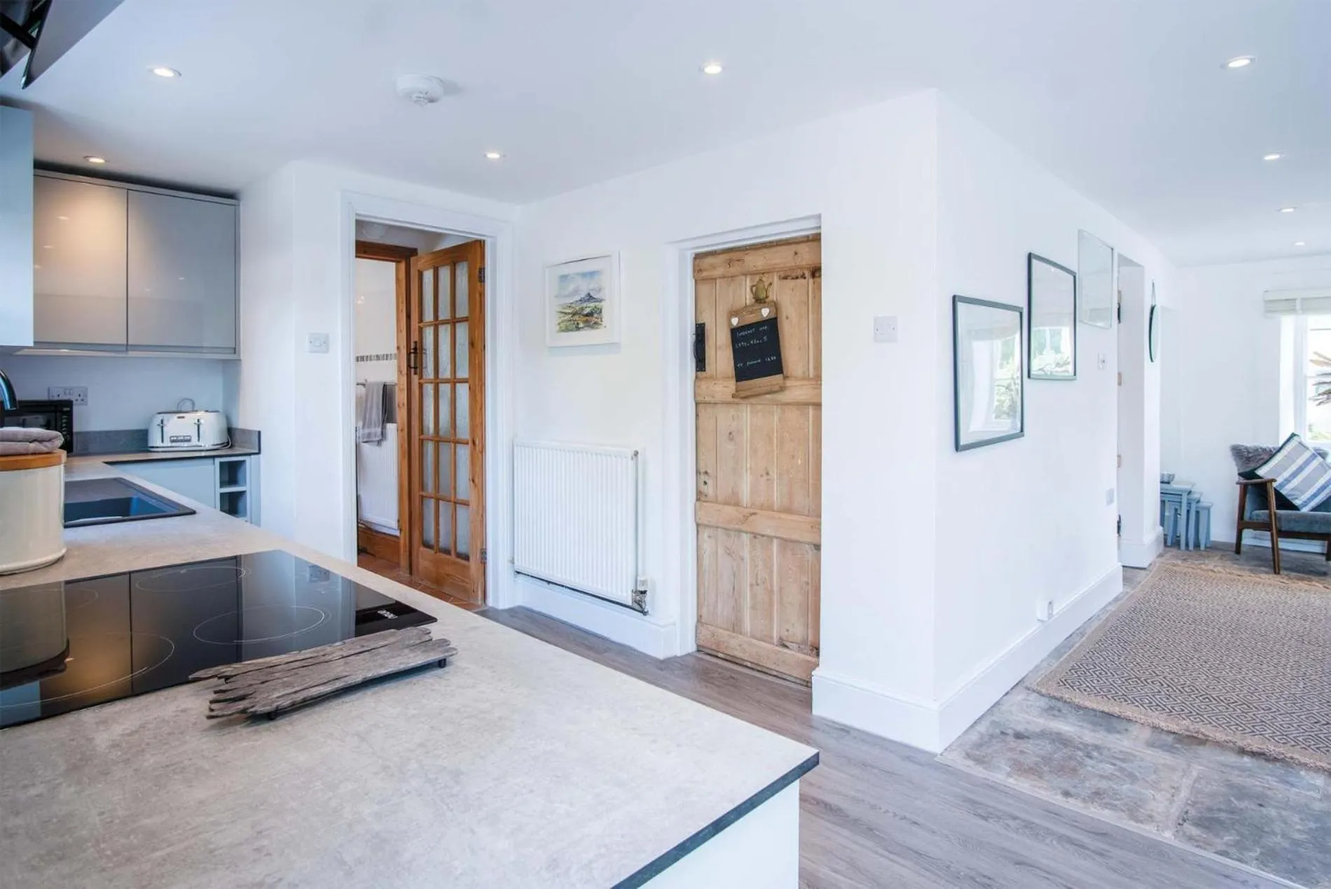 Floor plan in Angle Adventures - 4 Bedroom Cottage - Angle