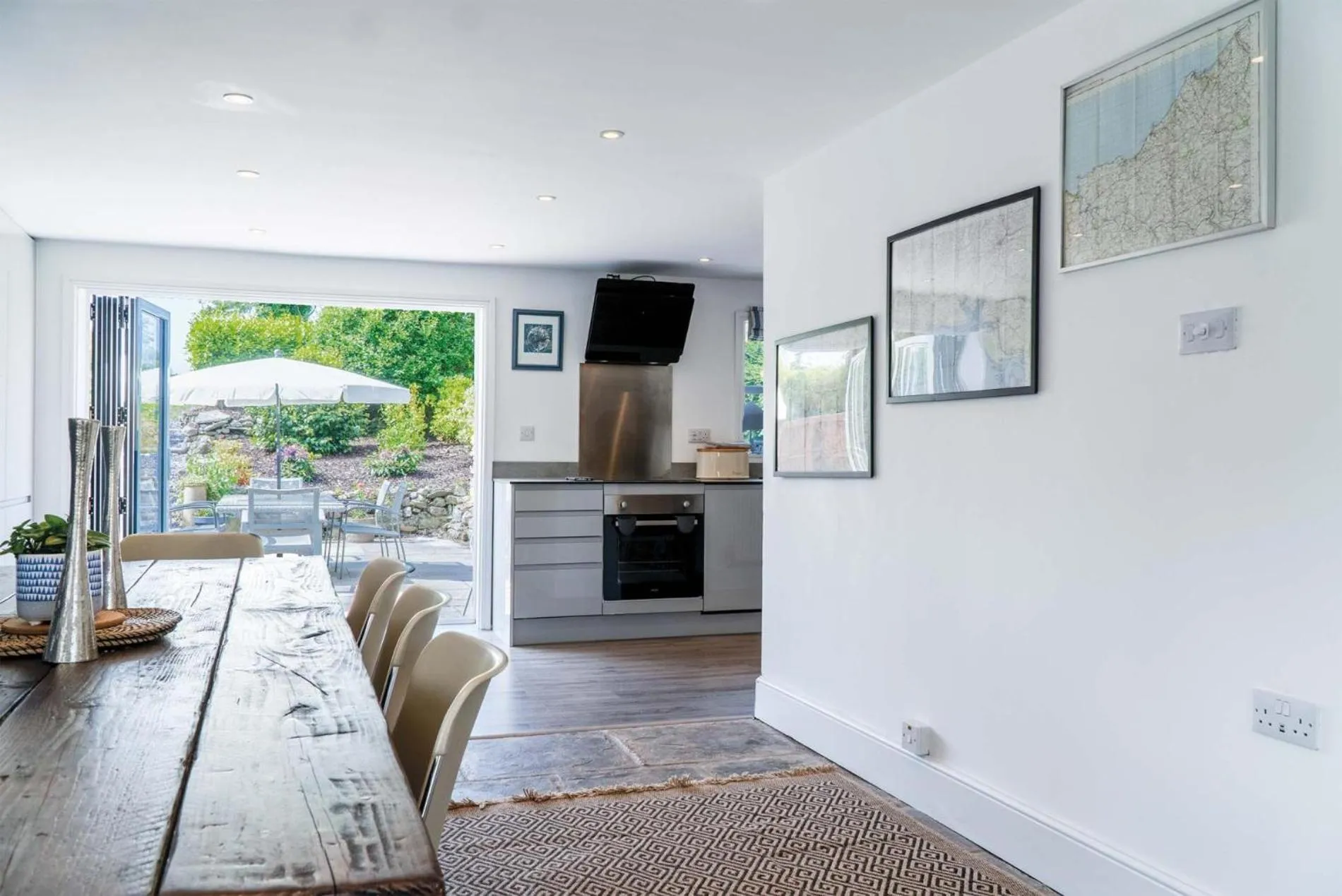 Floor plan in Angle Adventures - 4 Bedroom Cottage - Angle