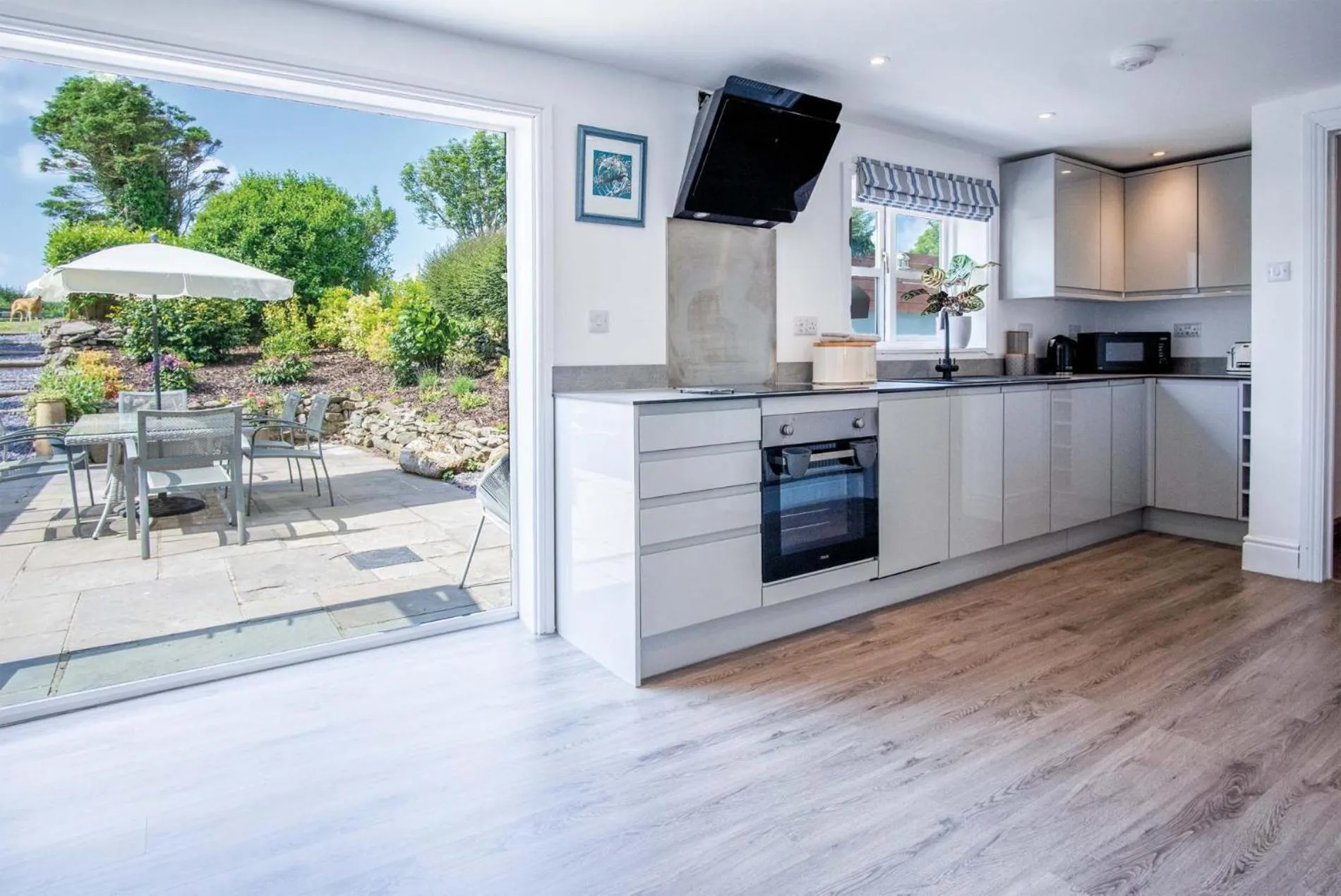 Floor plan in Angle Adventures - 4 Bedroom Cottage - Angle