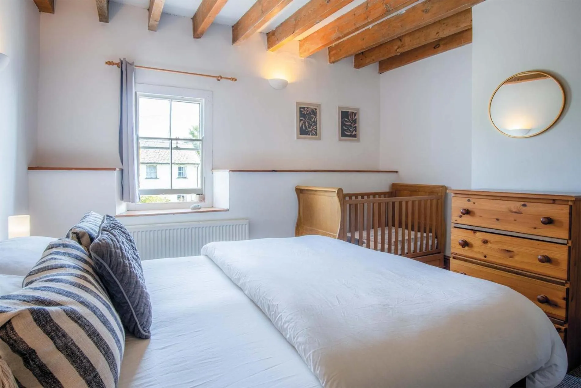 Floor plan, Bed in Angle Adventures - 4 Bedroom Cottage - Angle