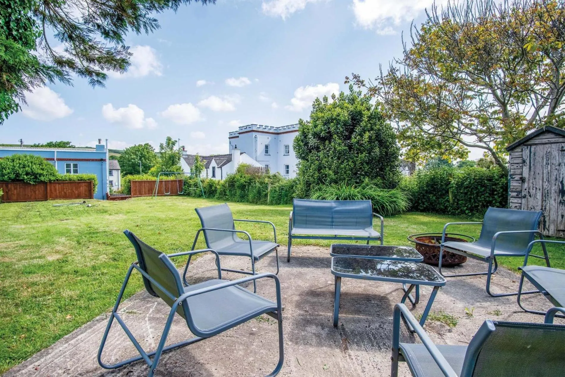 Floor plan in Angle Adventures - 4 Bedroom Cottage - Angle