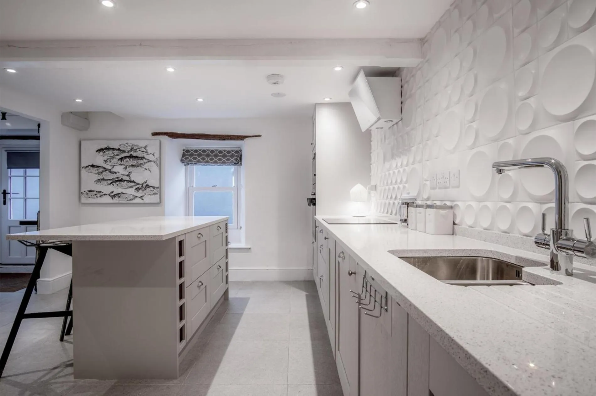 Floor plan in Caleb's Cottage - 4 Bedroom Cottage - Solva