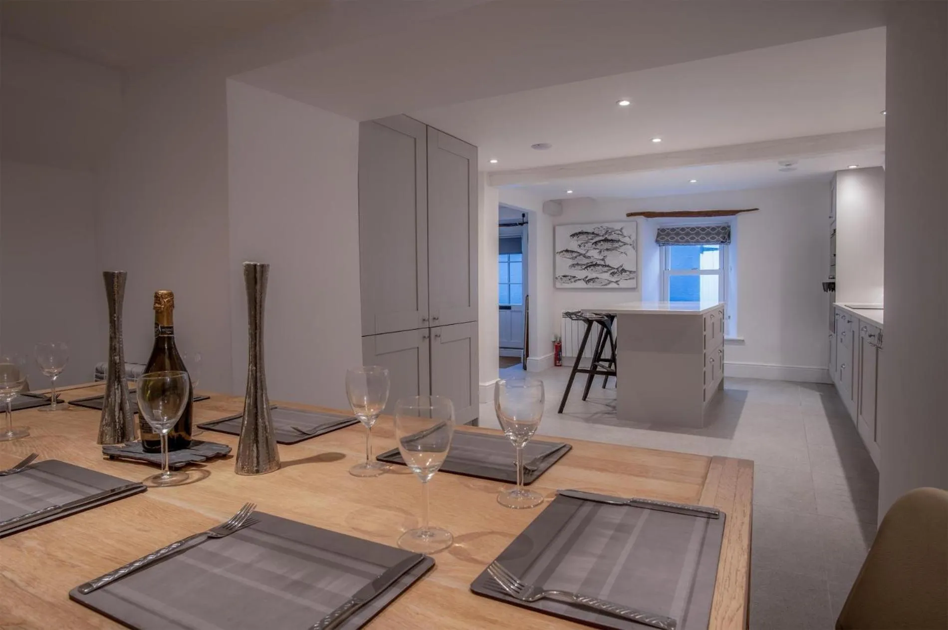 Floor plan in Caleb's Cottage - 4 Bedroom Cottage - Solva