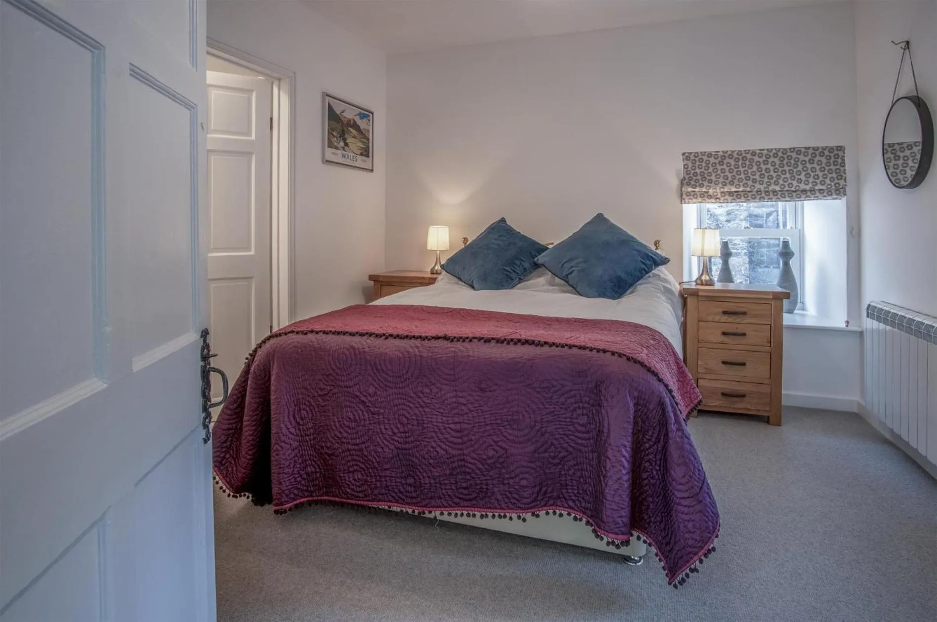 Floor plan, Bed in Caleb's Cottage - 4 Bedroom Cottage - Solva