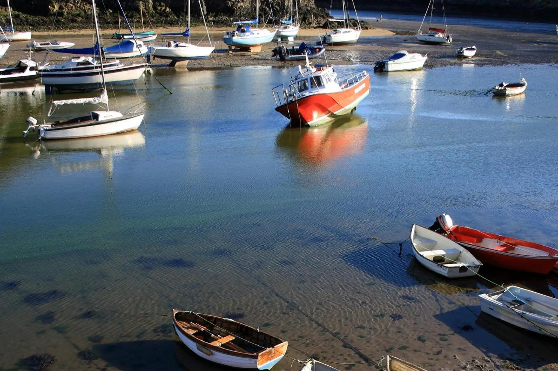 Floor plan in Caleb's Cottage - 4 Bedroom Cottage - Solva