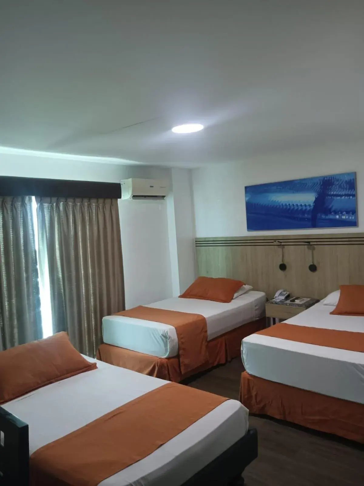 Bed in Hotel Mar Azul Bed in Hotel Mar Azul