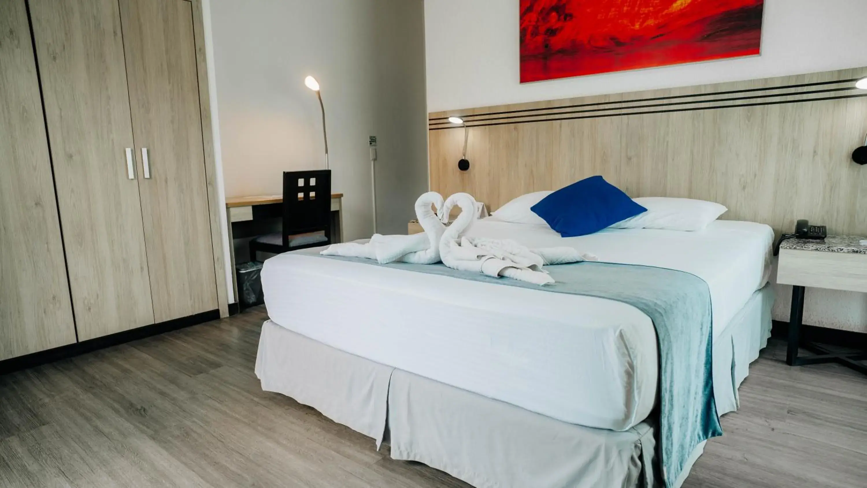 Bed in Hotel Mar Azul Bed in Hotel Mar Azul