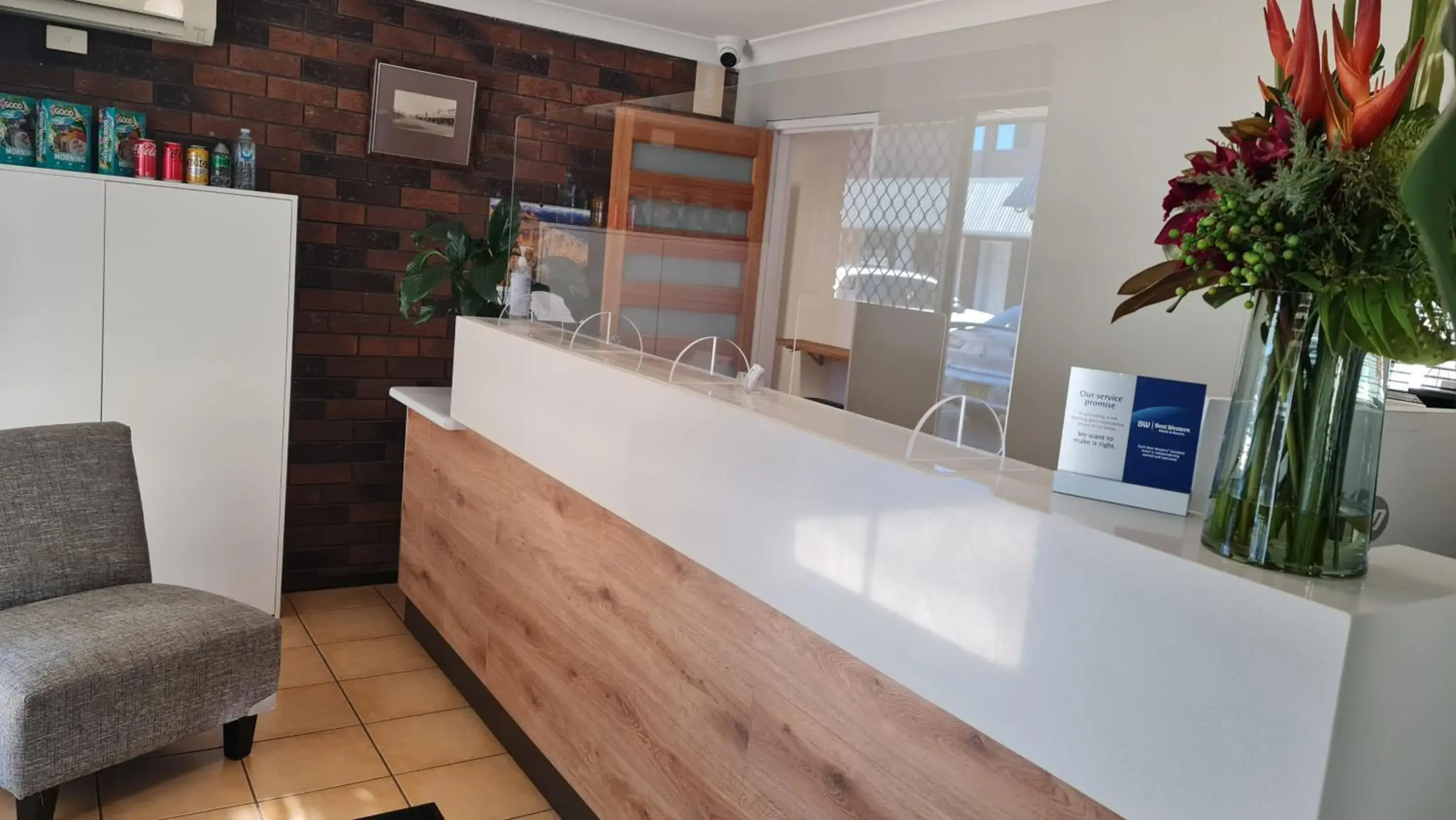 Lobby or reception in Best Western Parkside Motor Inn Lobby or reception in Best Western Parkside Motor Inn