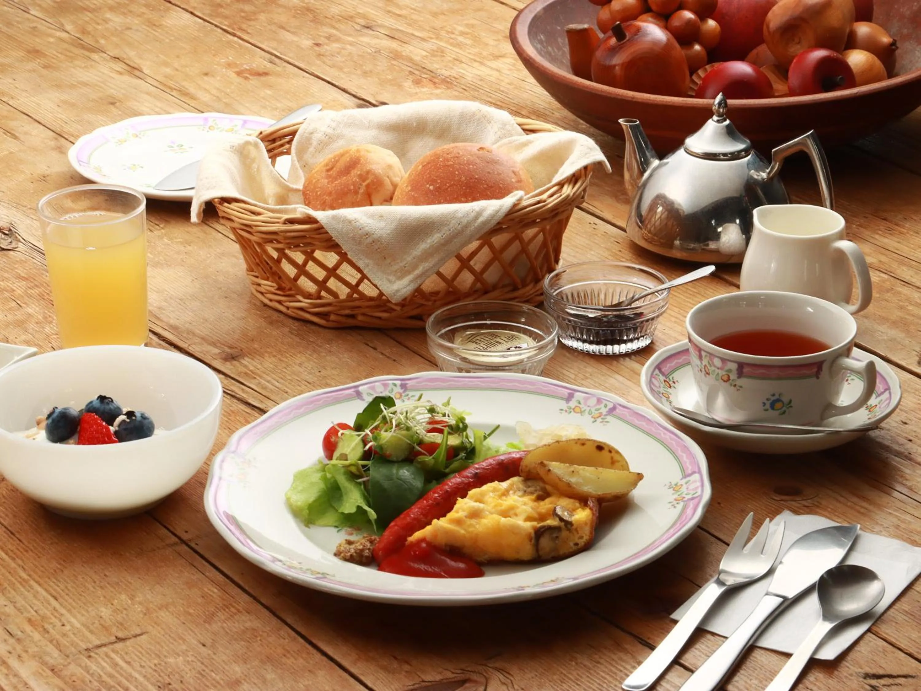 Food and drinks in Country Inn Orchard House