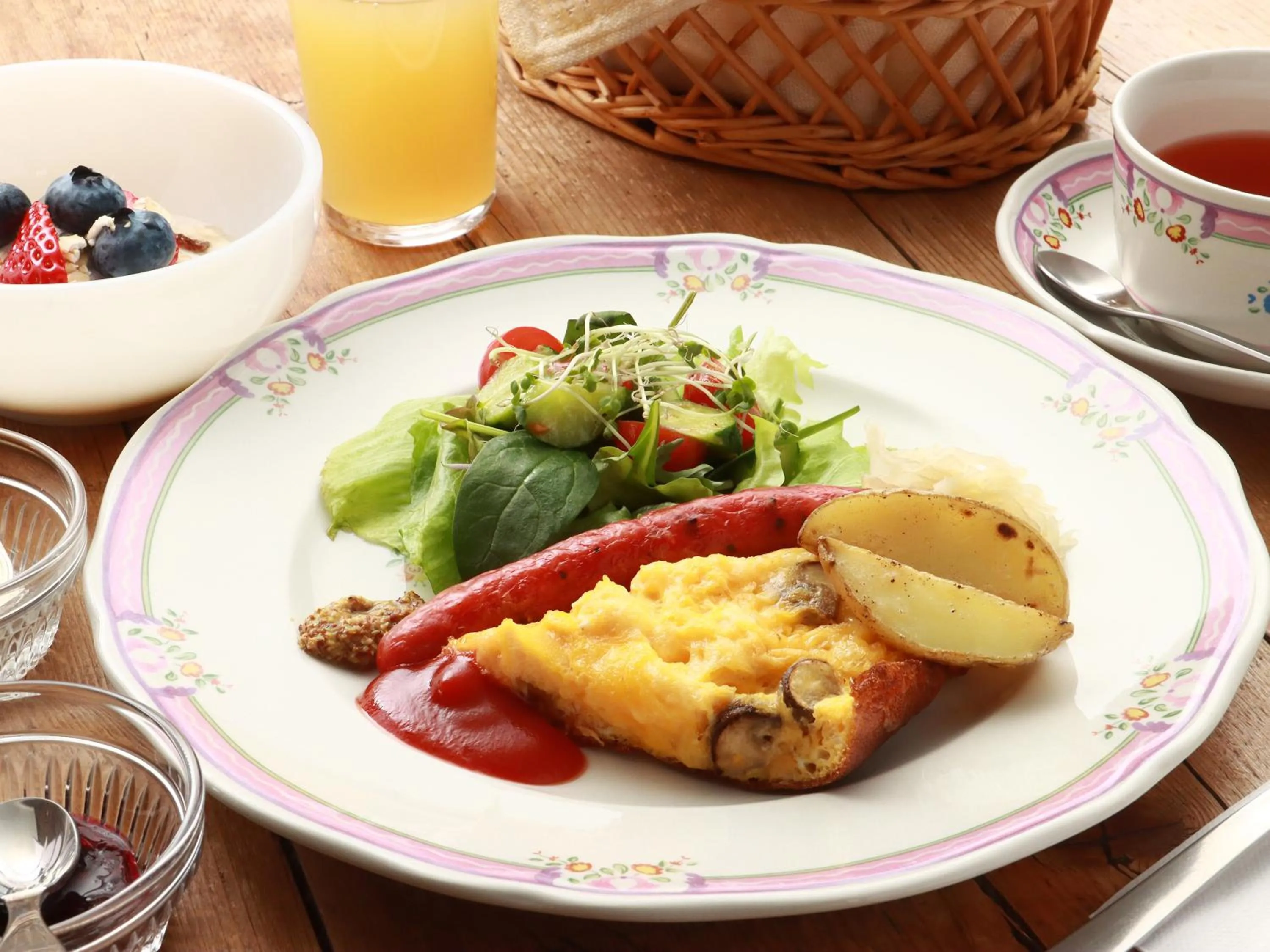 Food in Country Inn Orchard House