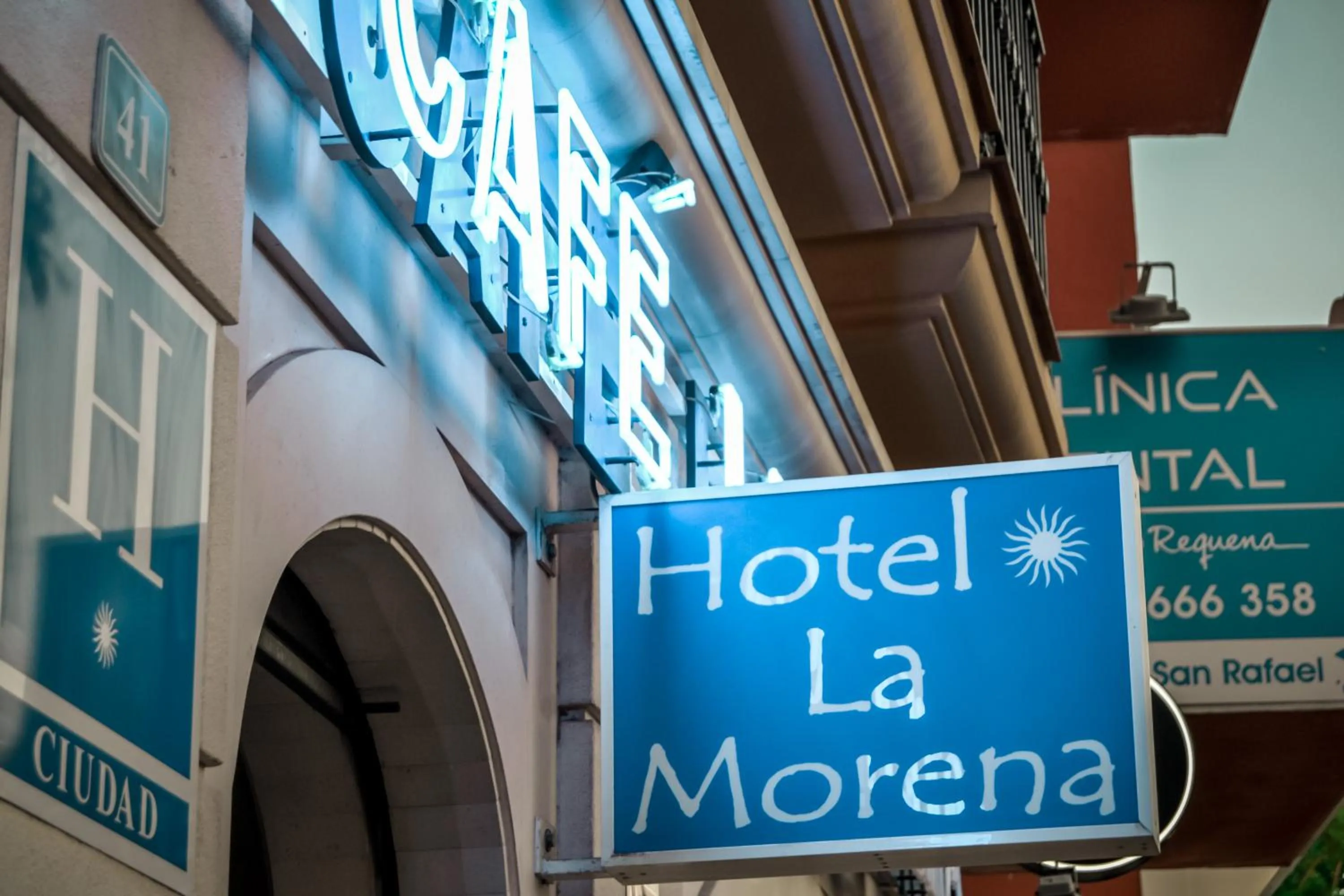 Property building in Hotel La Morena