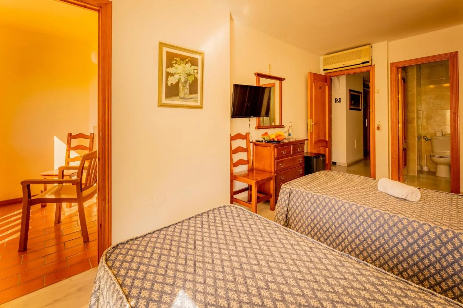 Bed in Hotel La Morena