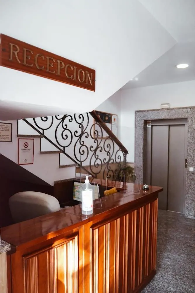 Lobby or reception in Hotel La Morena