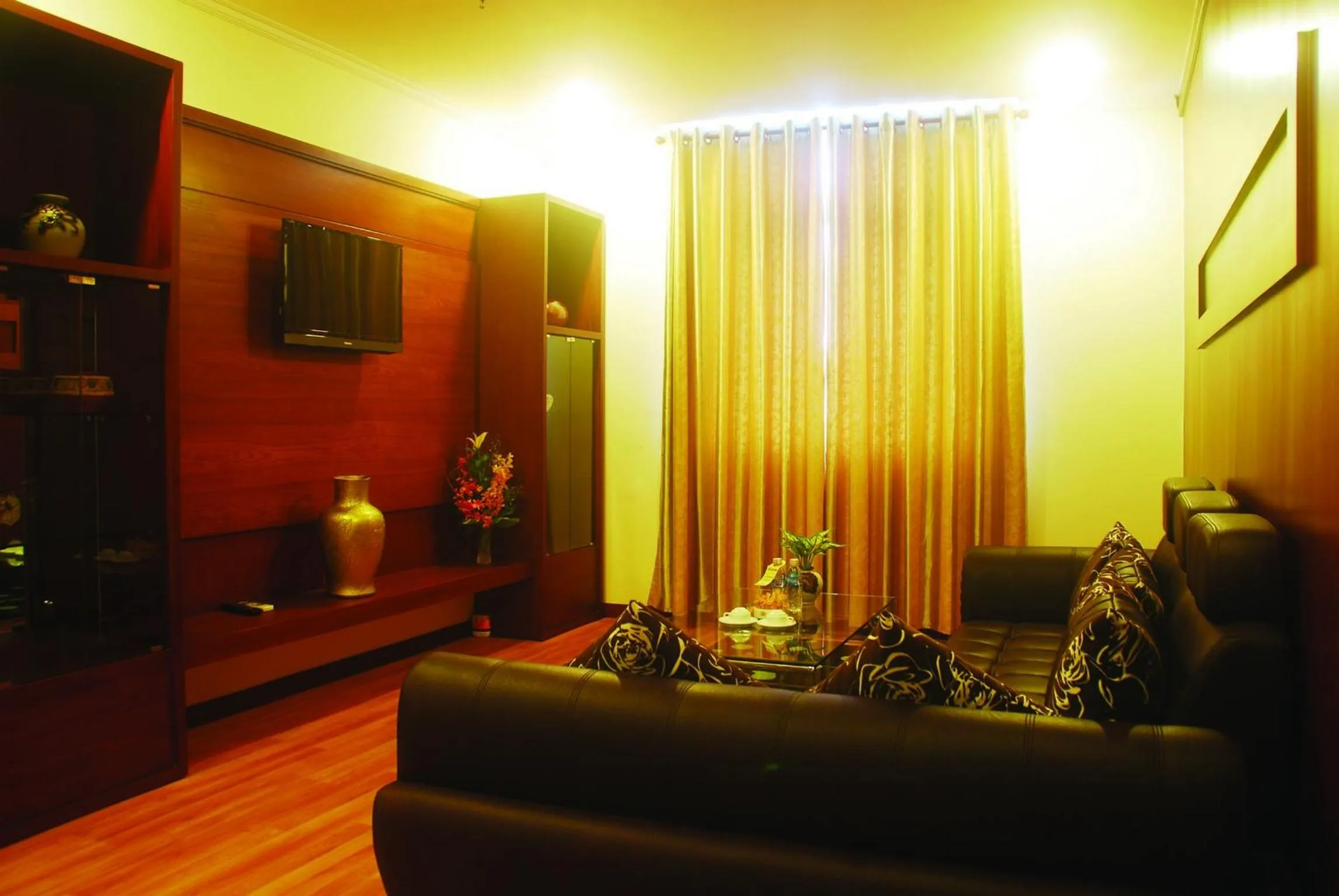 Living room in Hau Giang Hotel