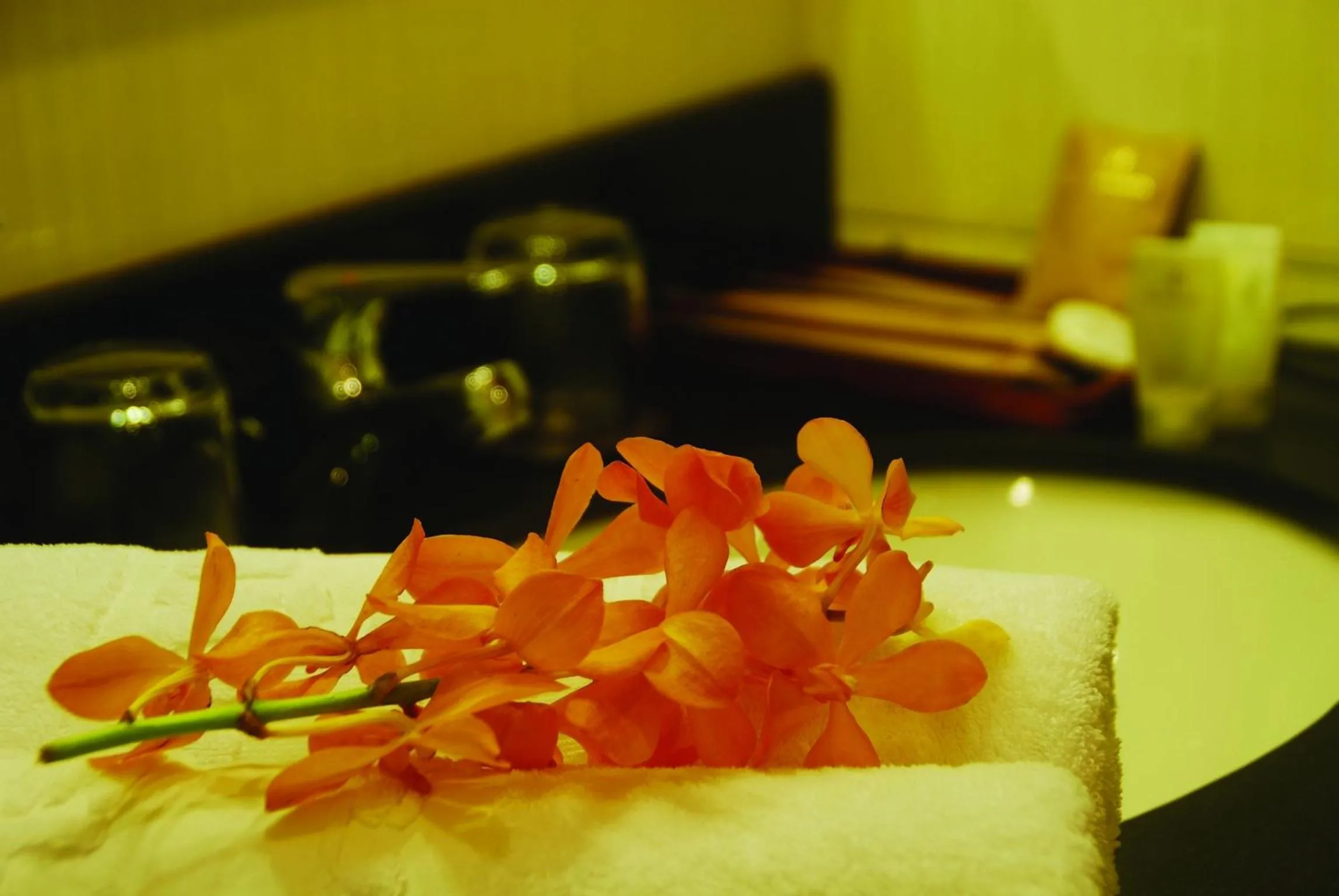 Bathroom in Hau Giang Hotel
