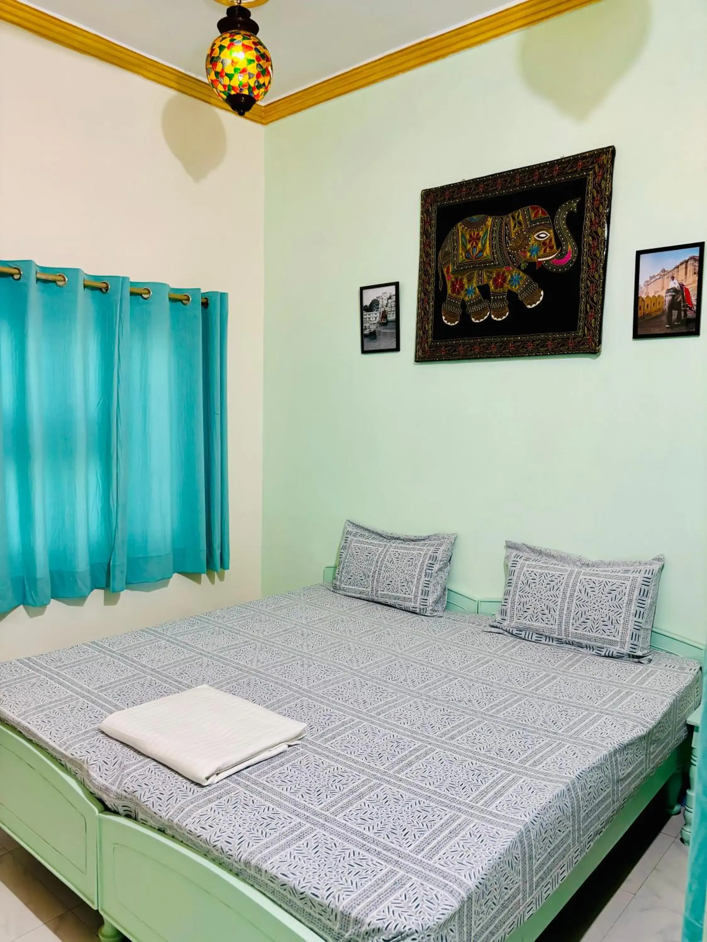 Bed in Hotel tulsi palace Bed in Hotel tulsi palace