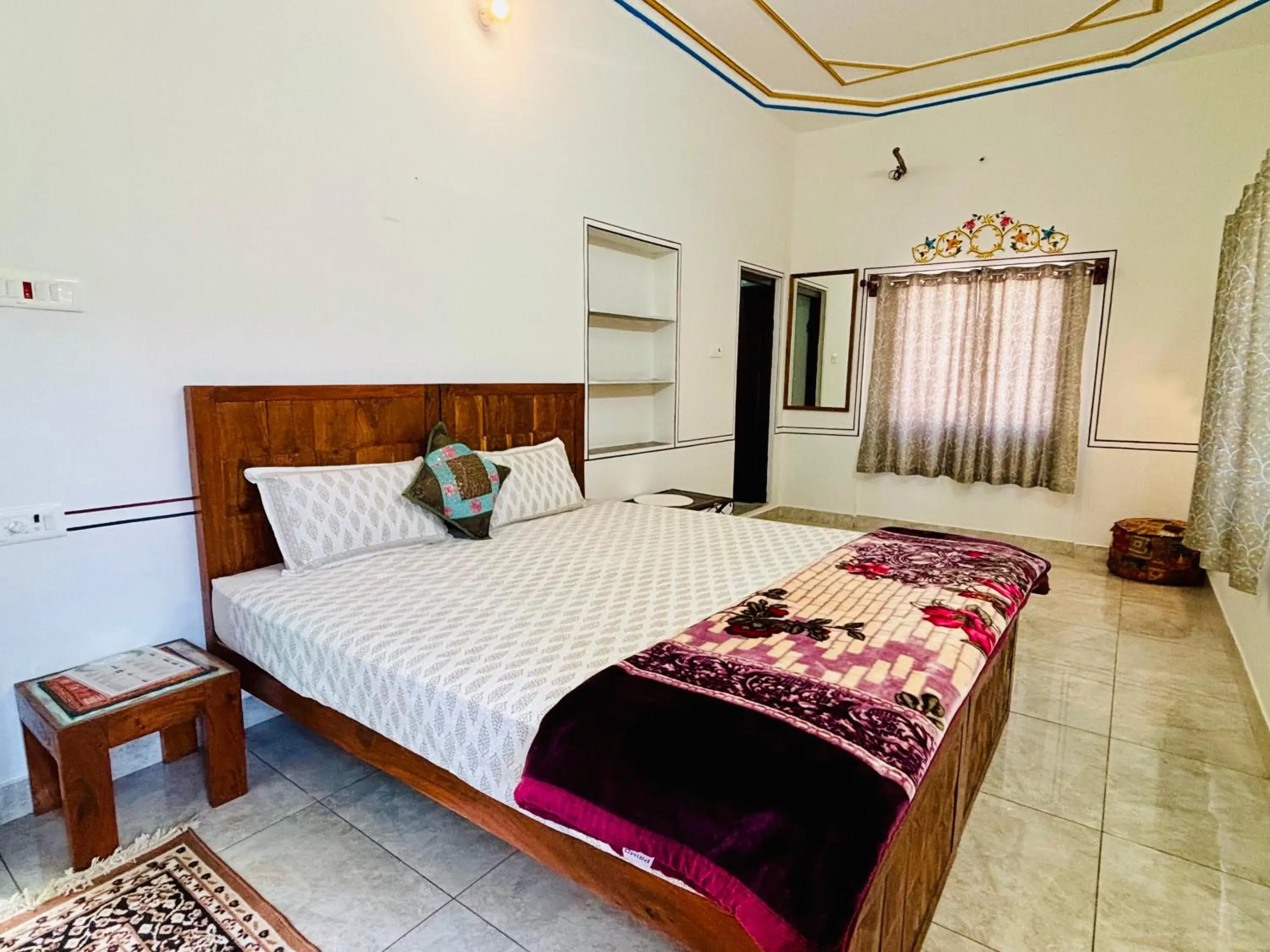 Bed in Hotel tulsi palace Bed in Hotel tulsi palace